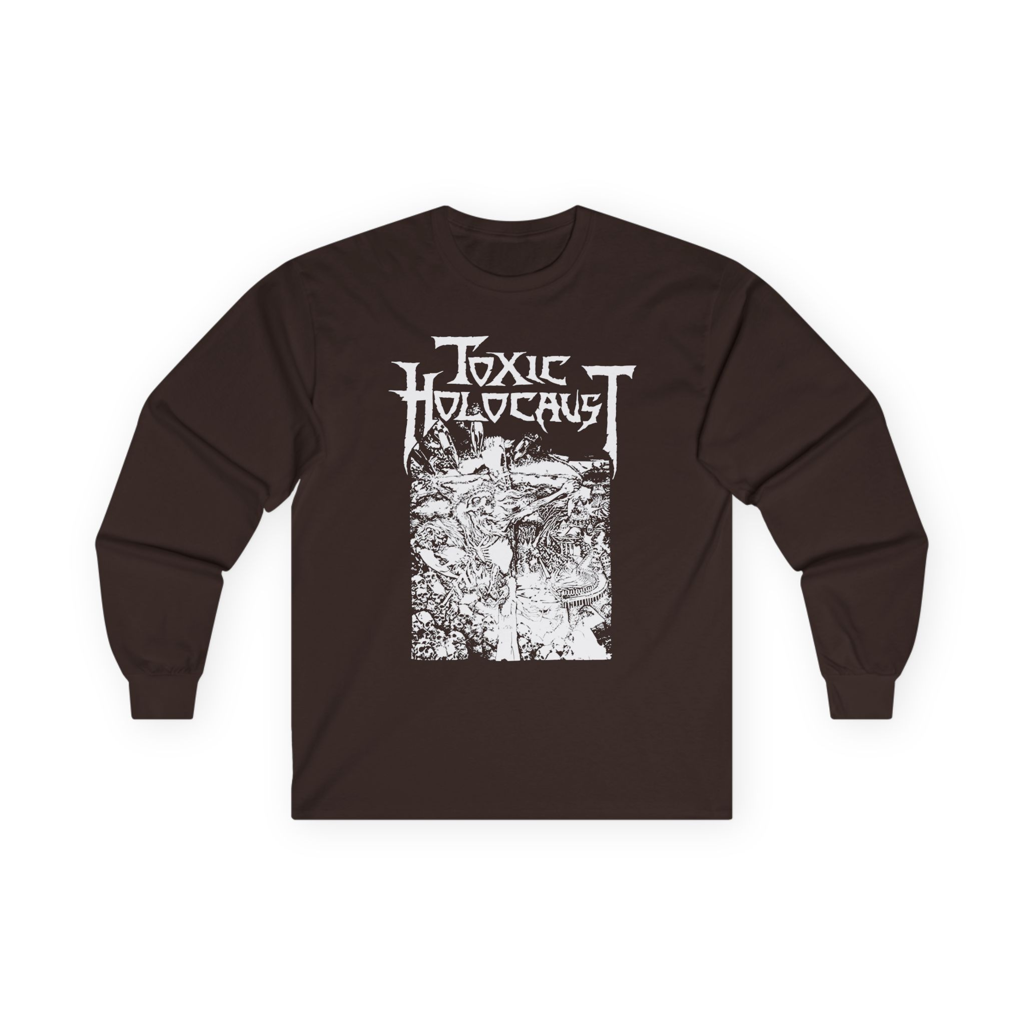 Toxic Holocaust Nuke the Cross Unisex Ultra Cotton Long Sleeve Tee