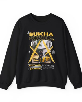 Sukha Brown Munde Unisex Heavy Blend™ Crewneck Sweatshirt