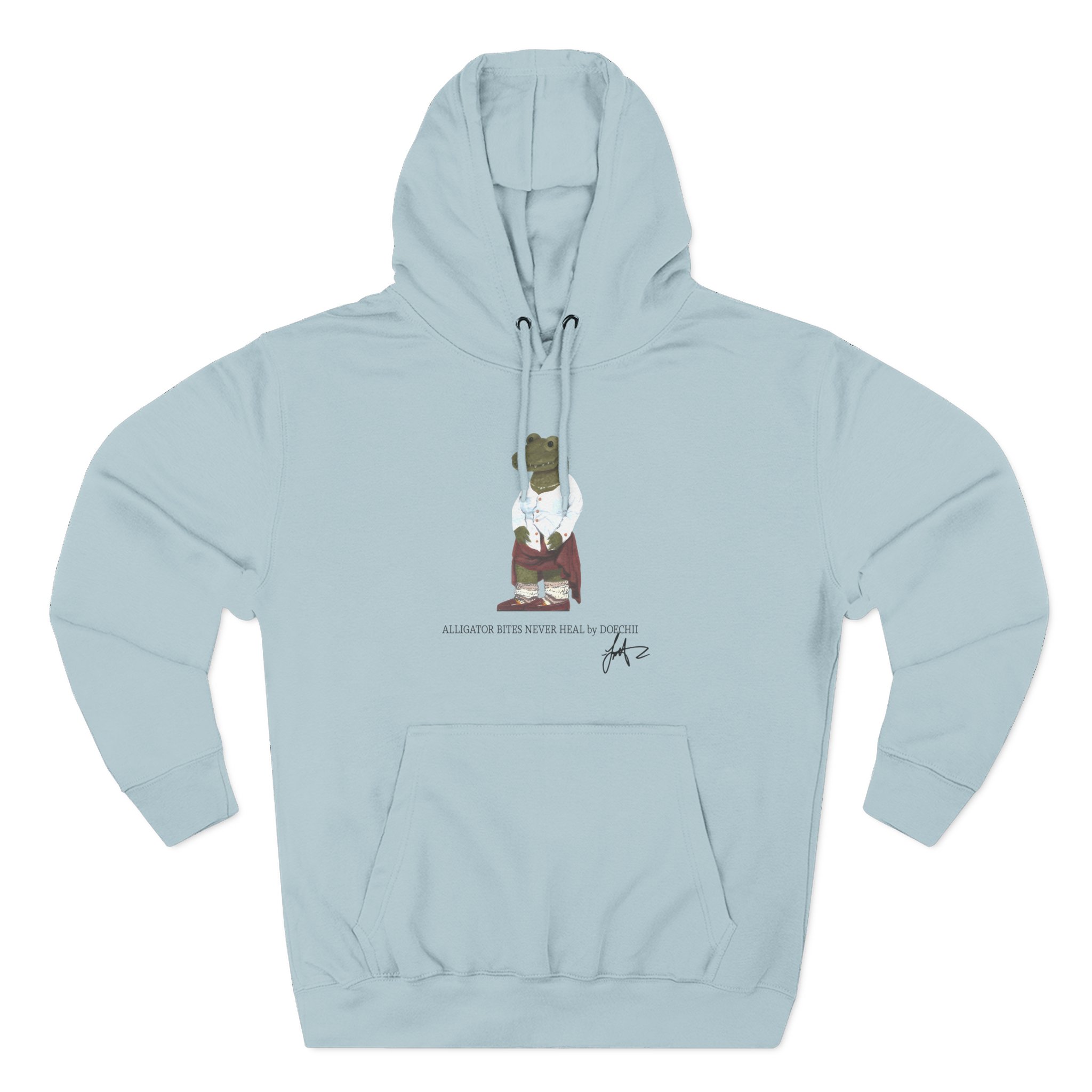 Doechii Alligator Three-Panel Fleece Hoodie