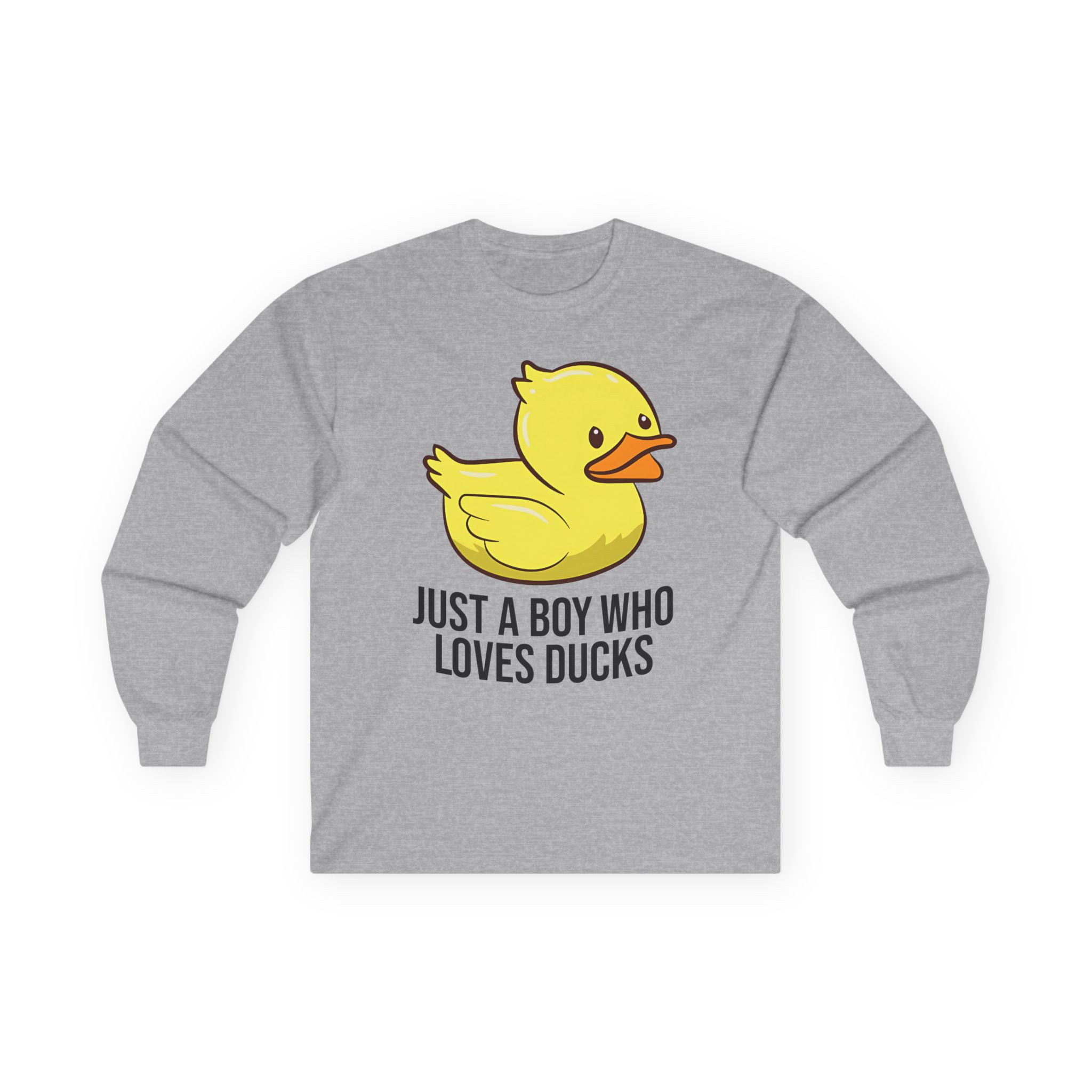 Duckboy Unisex Ultra Cotton Long Sleeve Tee