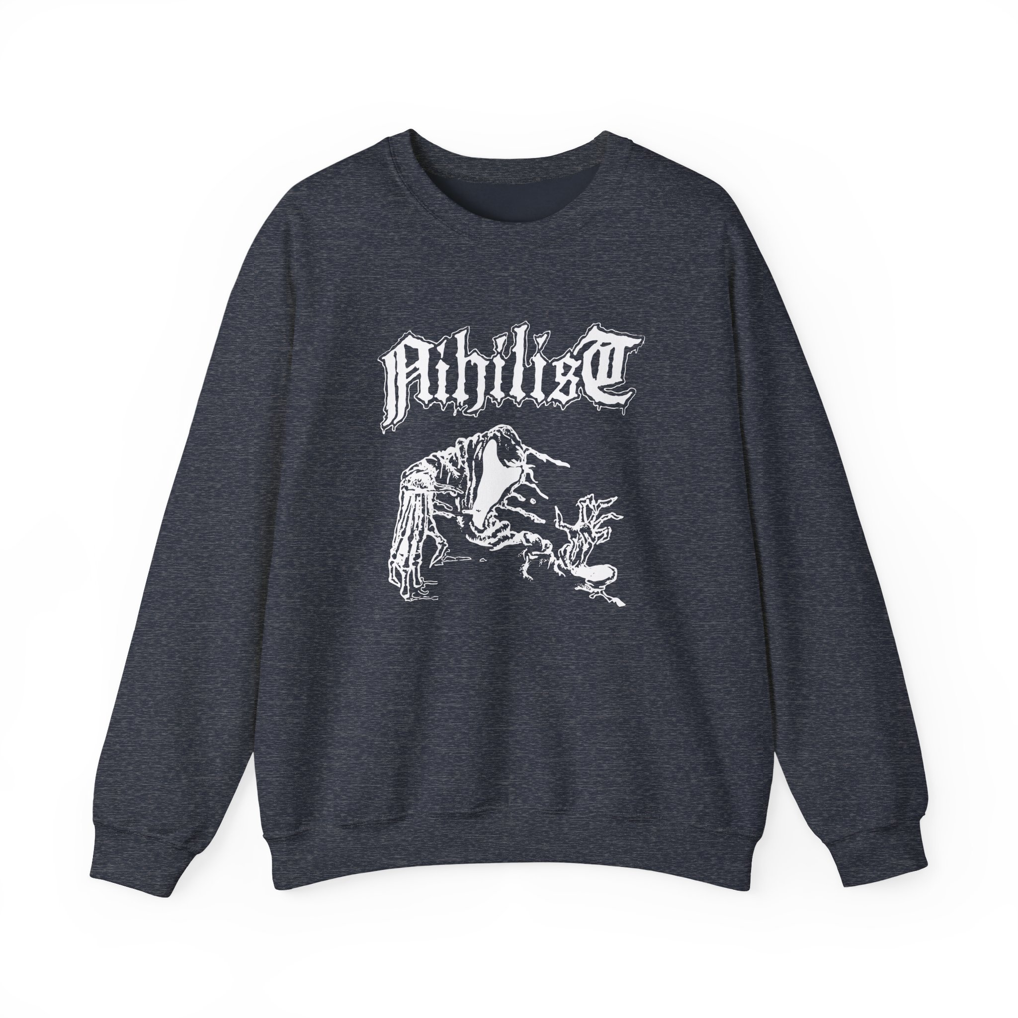Entombed Nihilist Ghost Unisex Heavy Blendâ„¢ Crewneck Sweatshirt