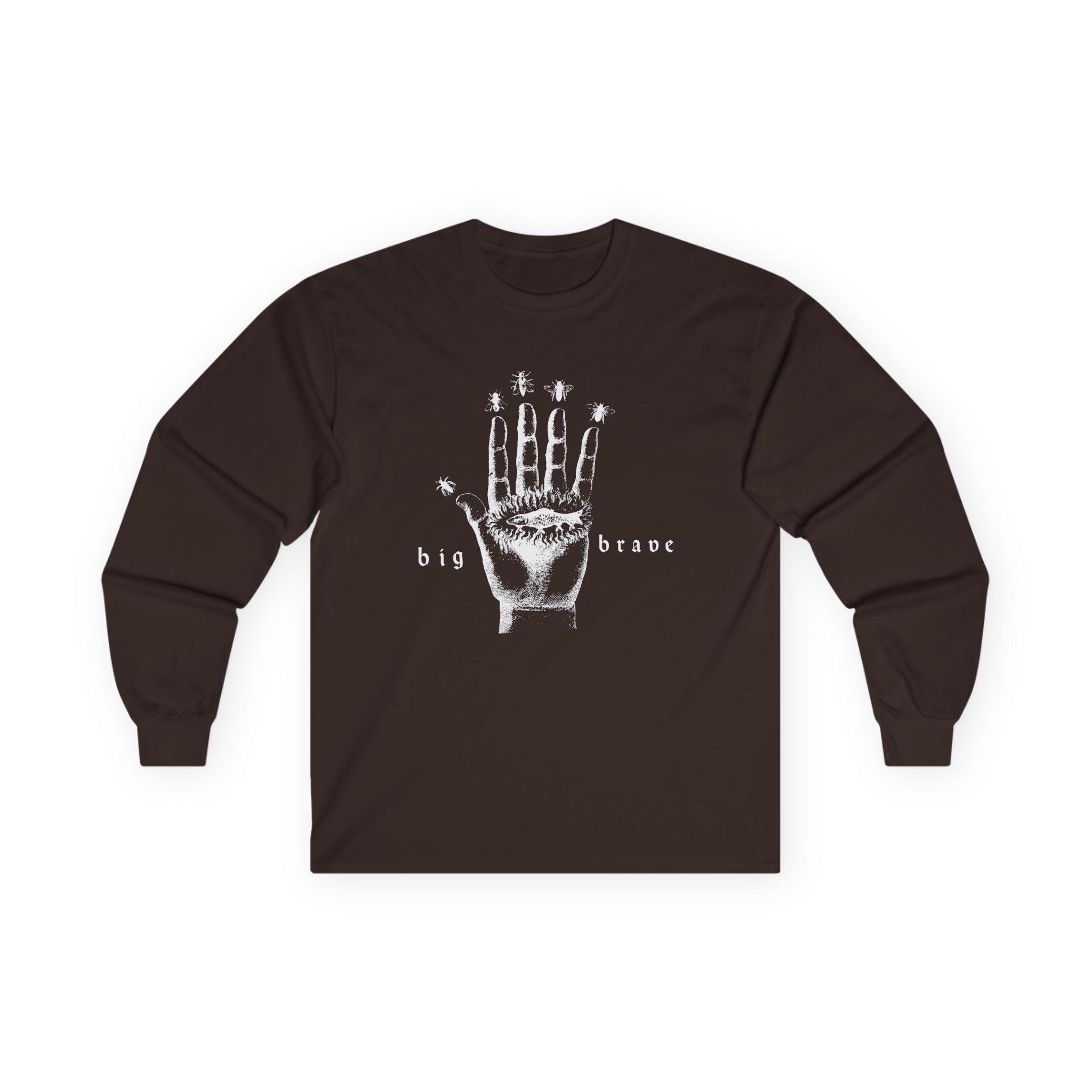 Big Brave Hand Unisex Ultra Cotton Long Sleeve Tee