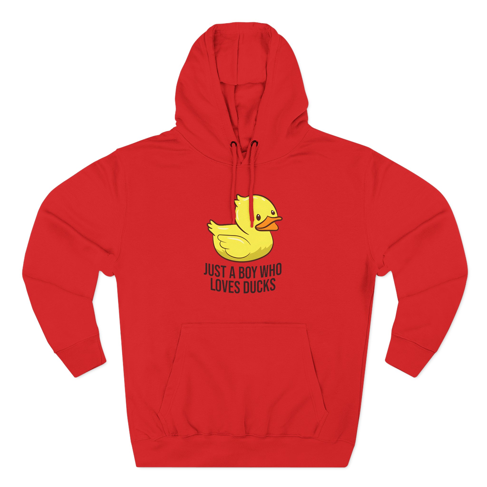 Duckboy Three-Panel Fleece Hoodie