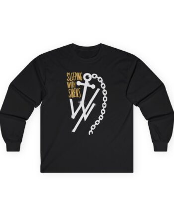 Sleeping With Sirens Anchor Chain Unisex Ultra Cotton Long Sleeve Tee