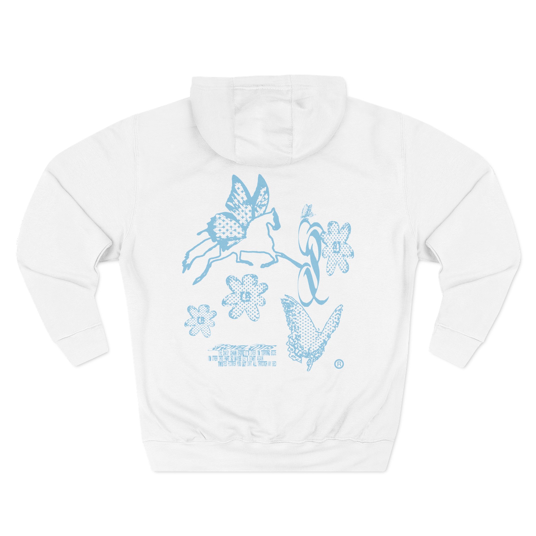 Royel Otis Sofa King Three-Panel Fleece Hoodie