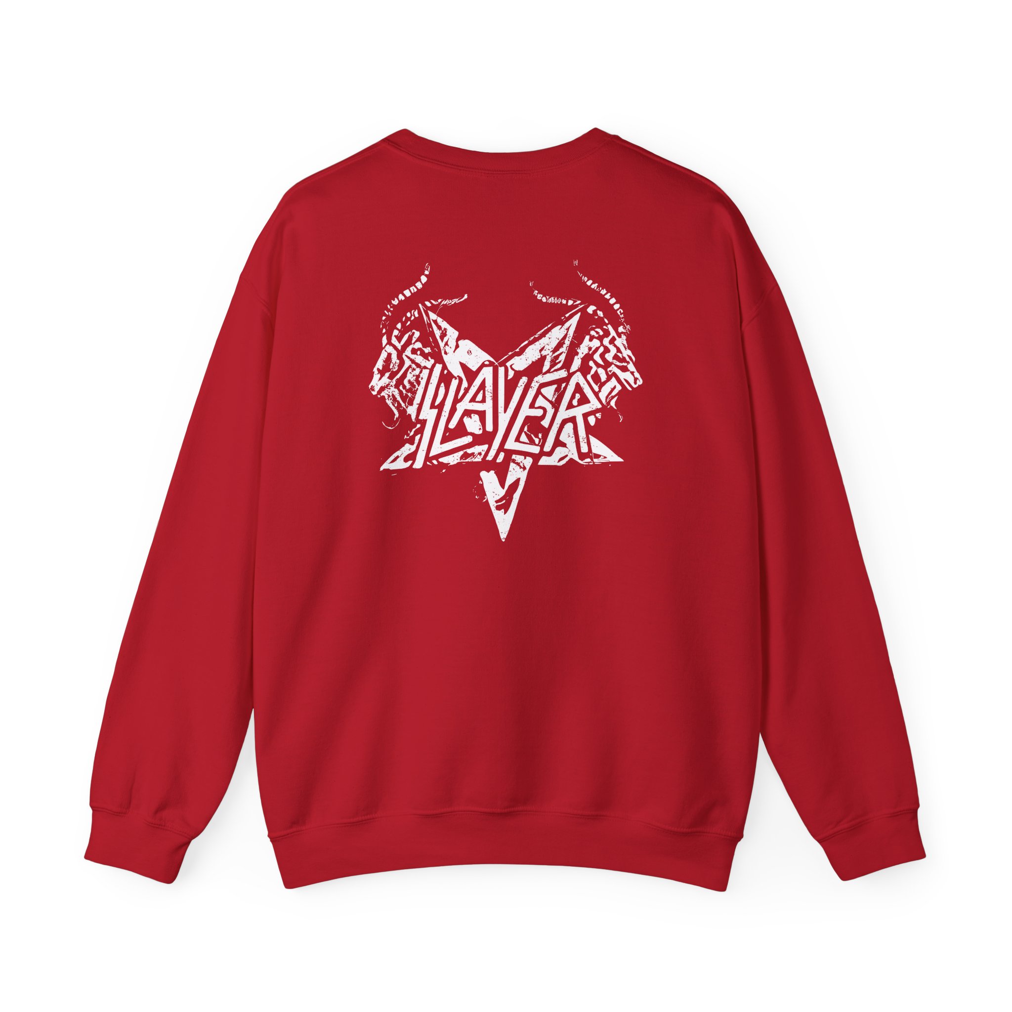 Slayer Horns Unisex Heavy Blendâ„¢ Crewneck Sweatshirt