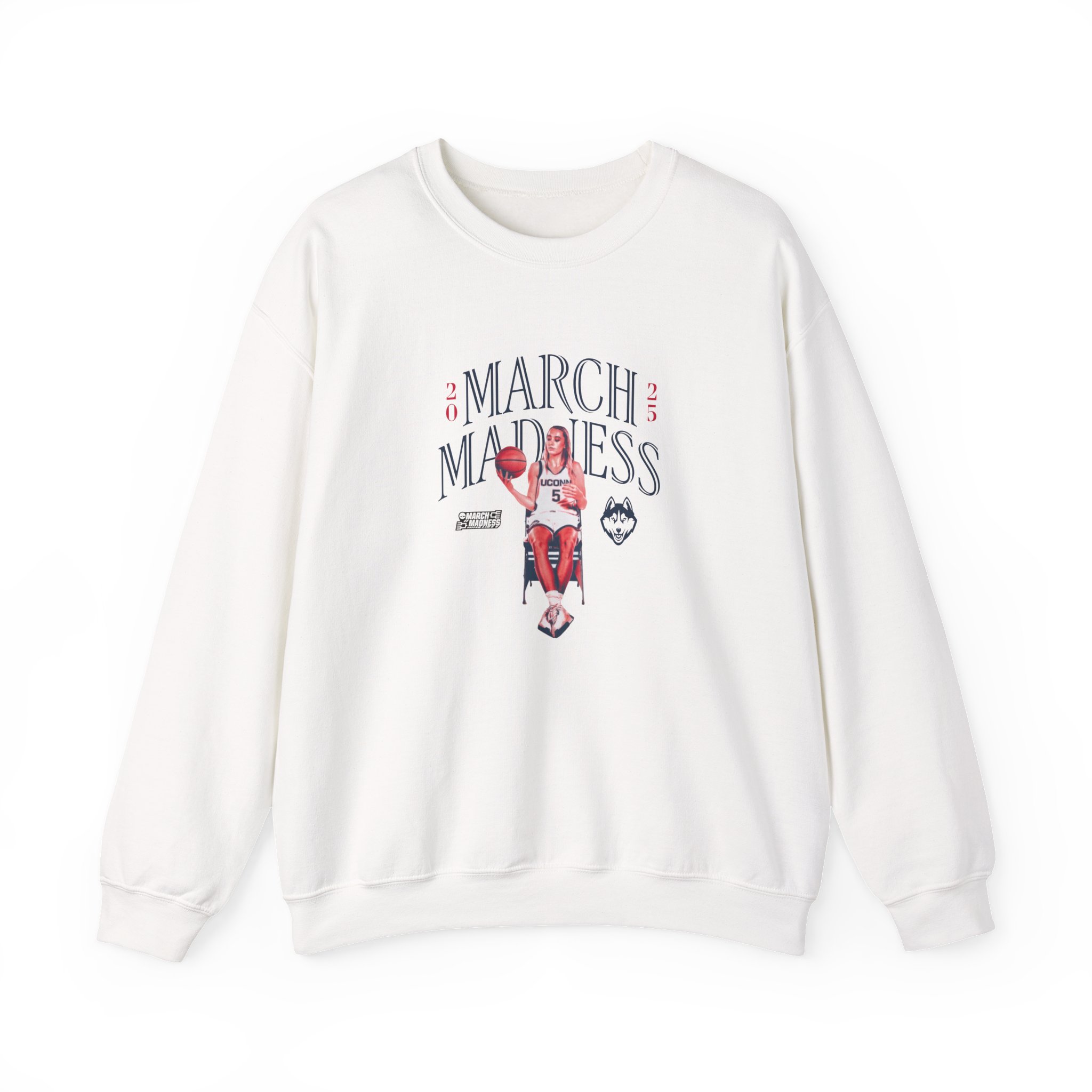 Paige Bueckers March Madness Unisex Heavy Blendâ„¢ Crewneck Sweatshirt