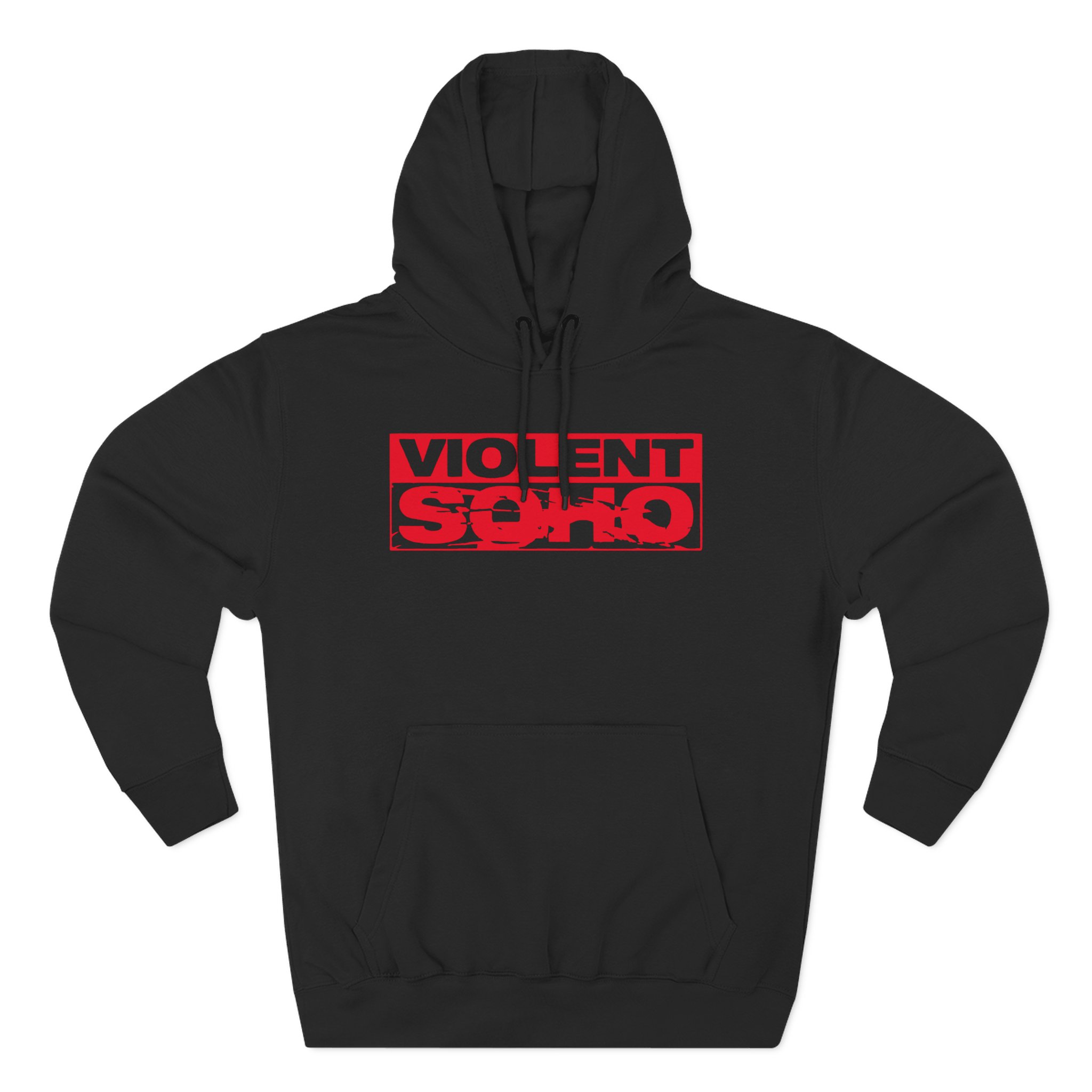 Violent Soho Skull Three-Panel Fleece Hoodie