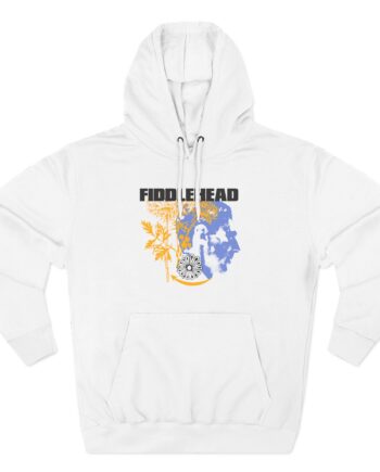 Fiddlehead Profile Three-Panel Fleece Hoodie