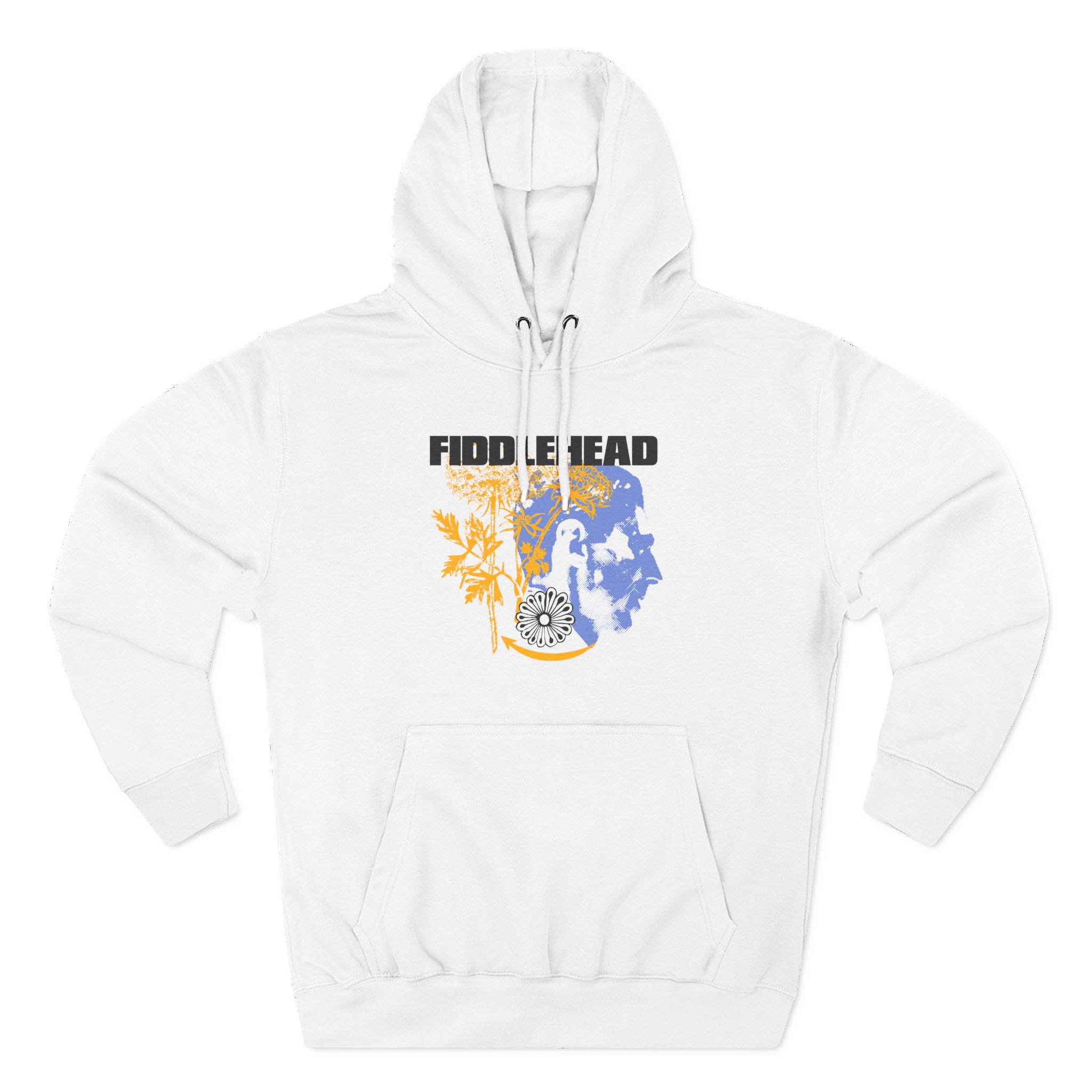 Fiddlehead Profile Three-Panel Fleece Hoodie