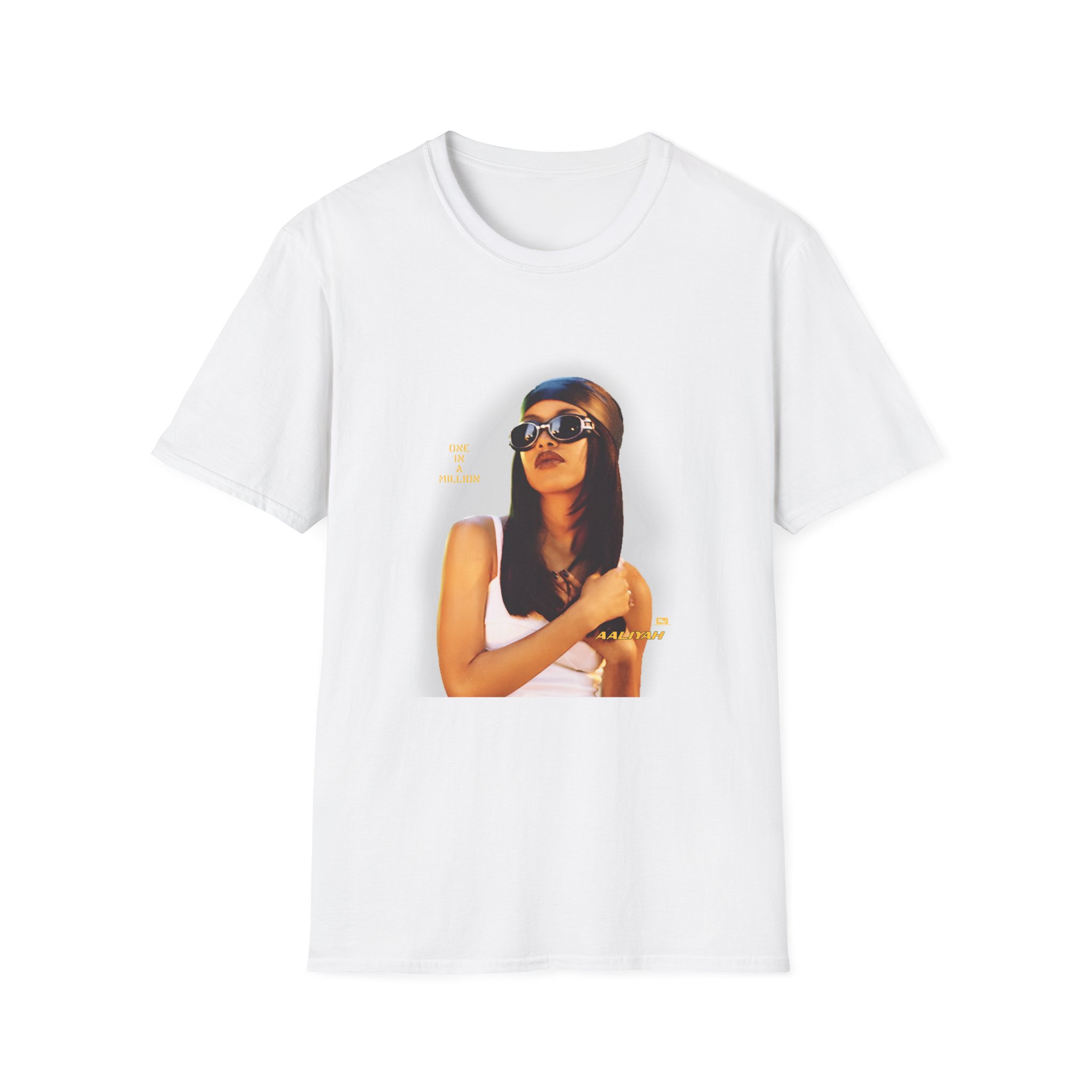 Aaliyah Oiam Portrait Unisex Softstyle T-shirt