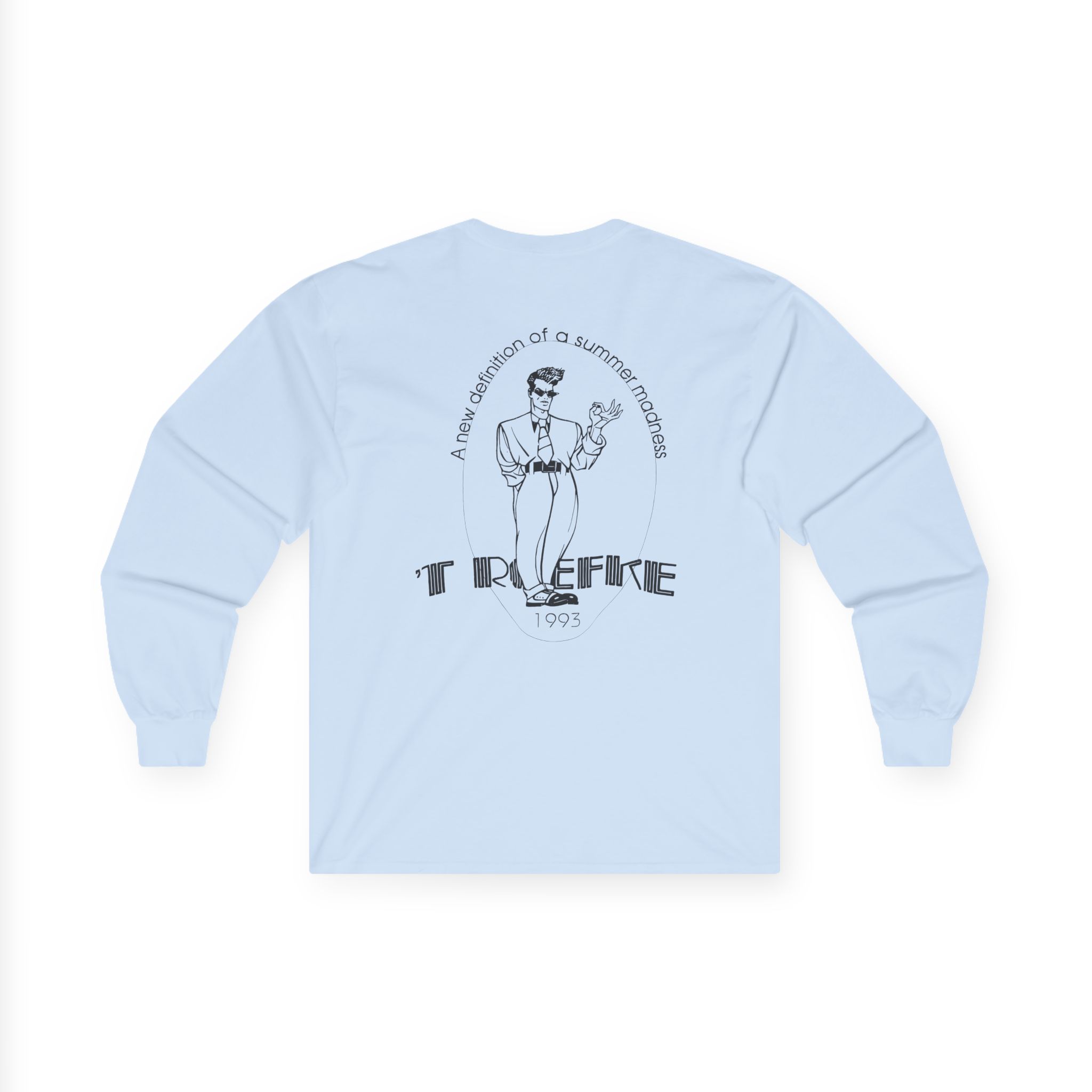 Will Smith 1993 the Fresh Prince Summertime Single Stitch Unisex Ultra Cotton Long Sleeve Tee