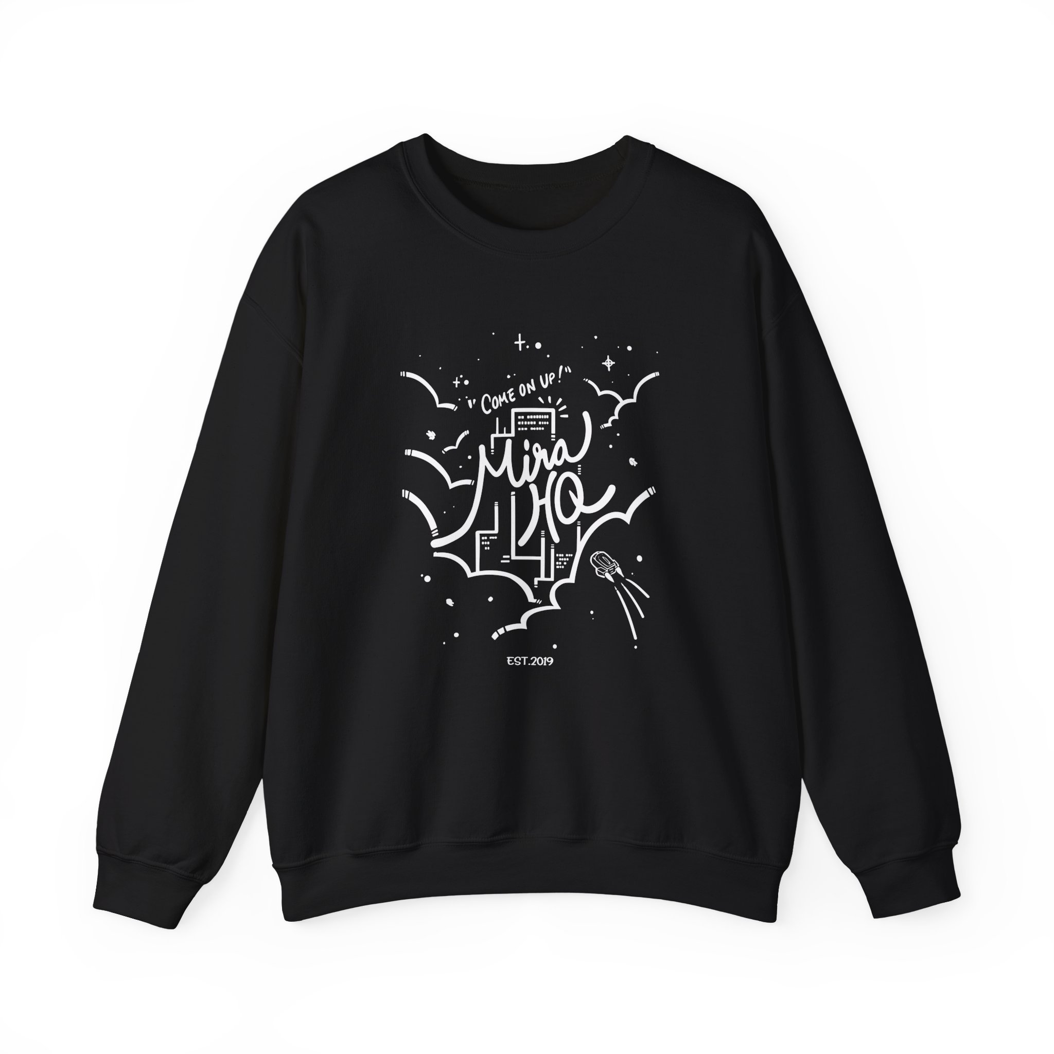 Among Us Come on Up to Mira Hq Unisex Heavy Blendâ„¢ Crewneck Sweatshirt