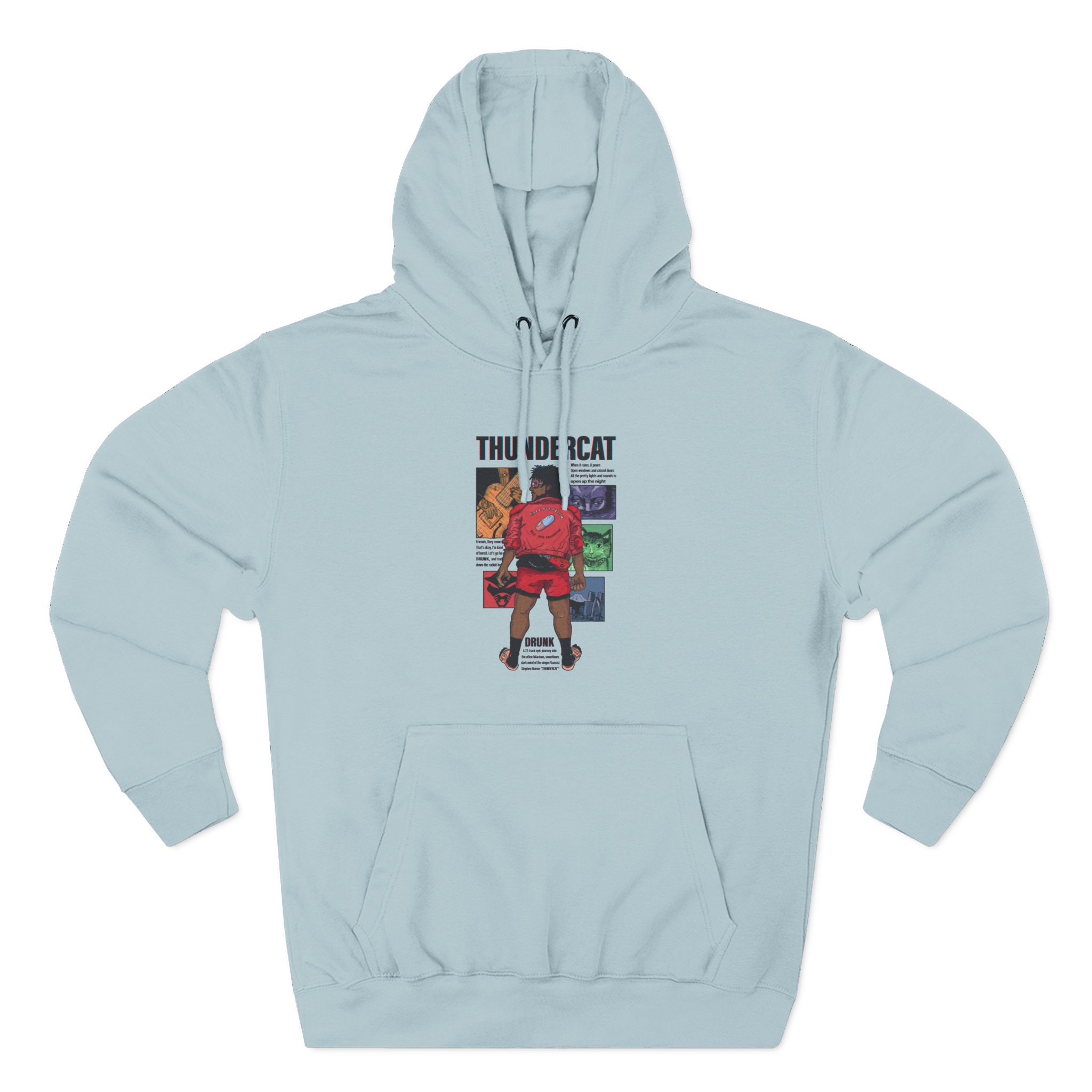Thundercat Manga Three-Panel Fleece Hoodie
