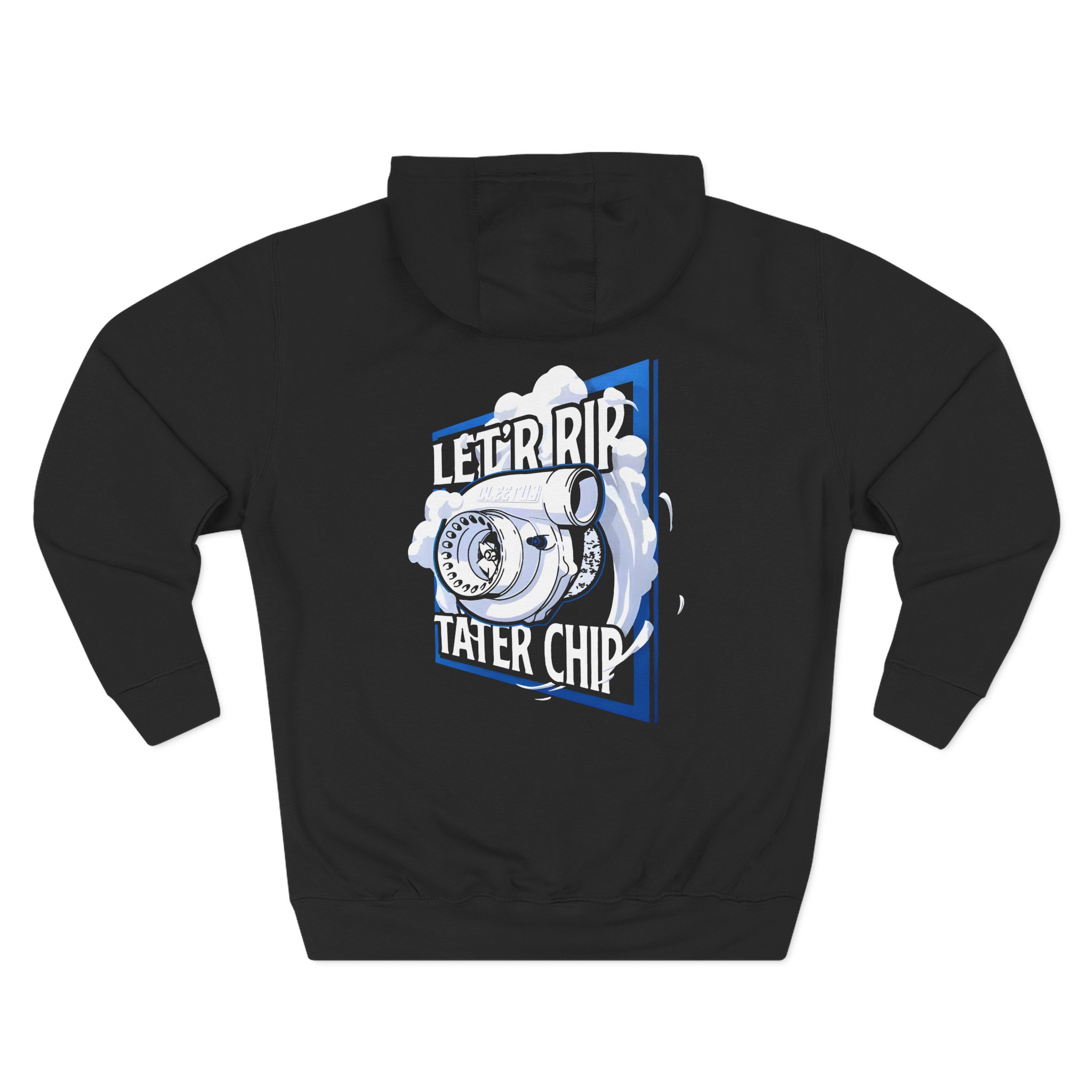 Cleetus Mcfarland Cleetus Let'r Rip Turbo Three-Panel Fleece Hoodie
