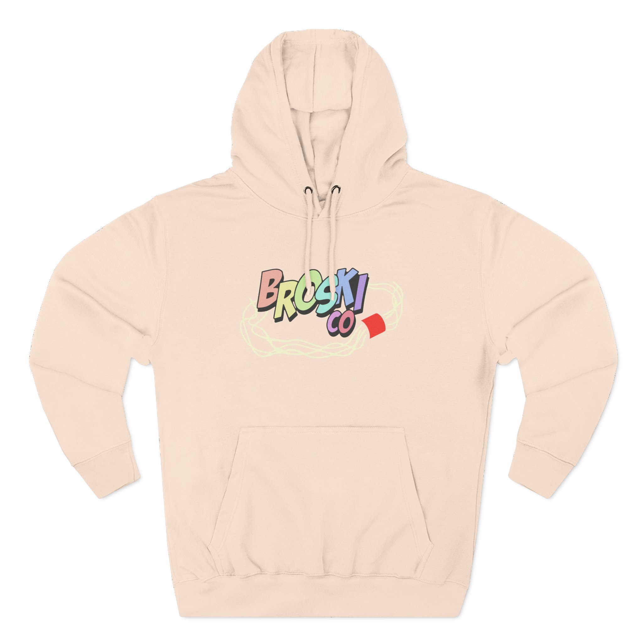 Broski Report Three-Panel Fleece Hoodie