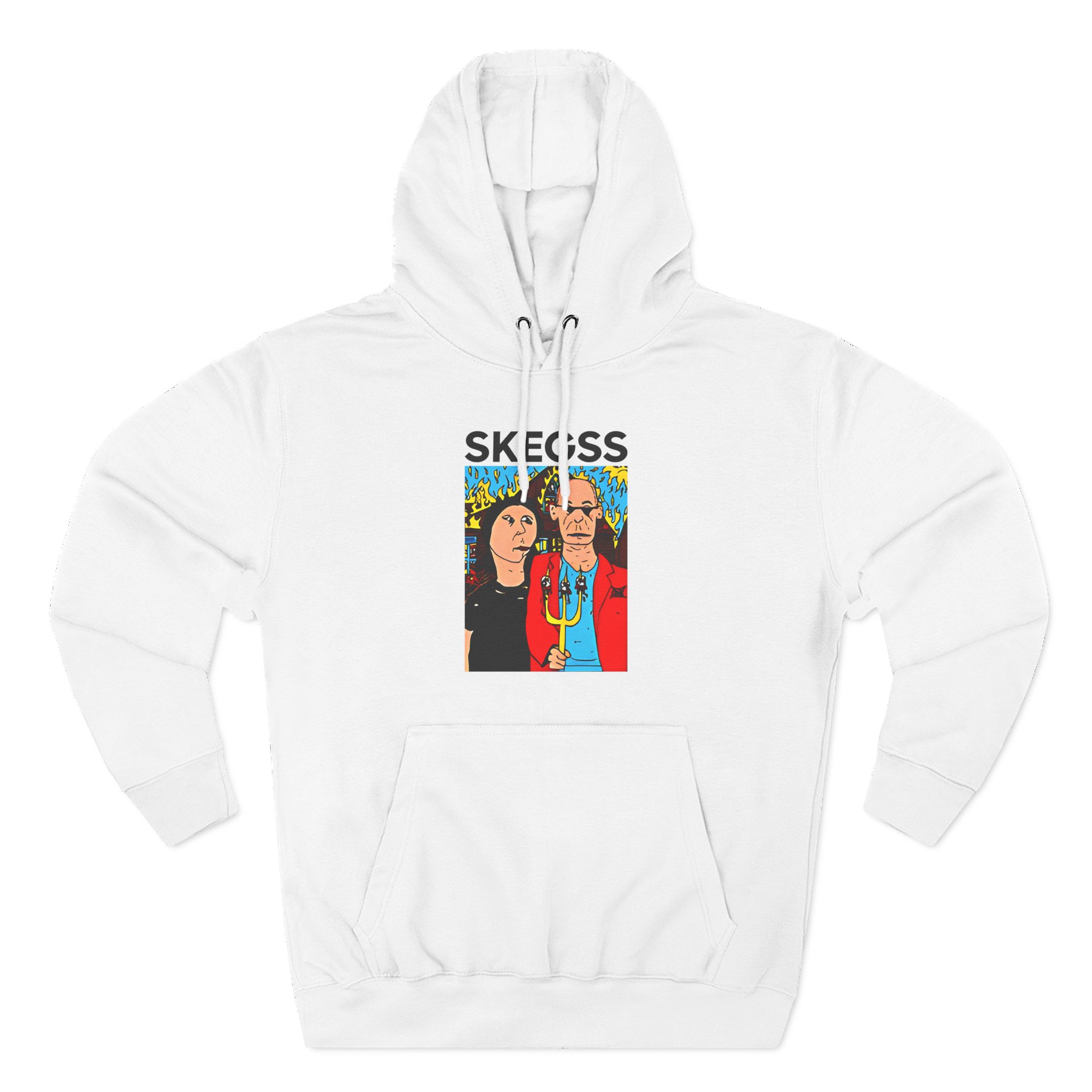 Skegss Gothic America Three-Panel Fleece Hoodie