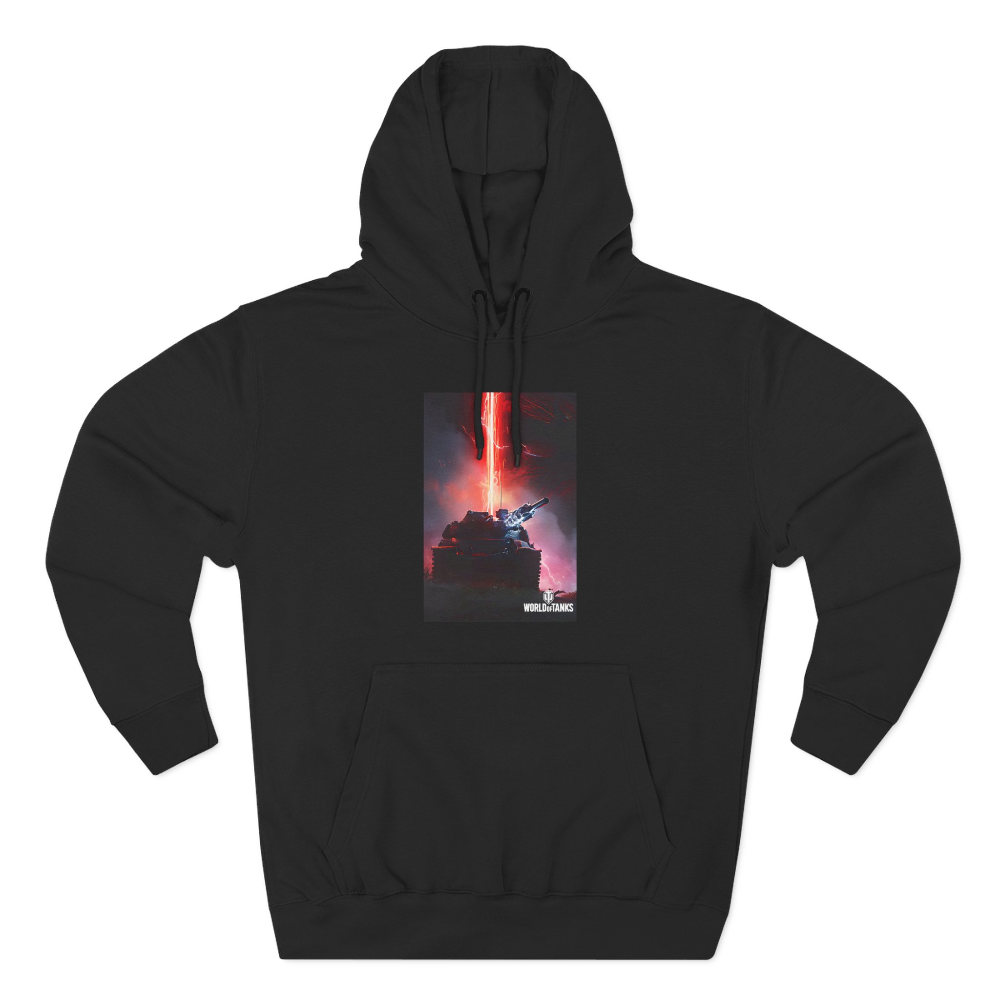 World of Tank Waffentrager Three-Panel Fleece Hoodie