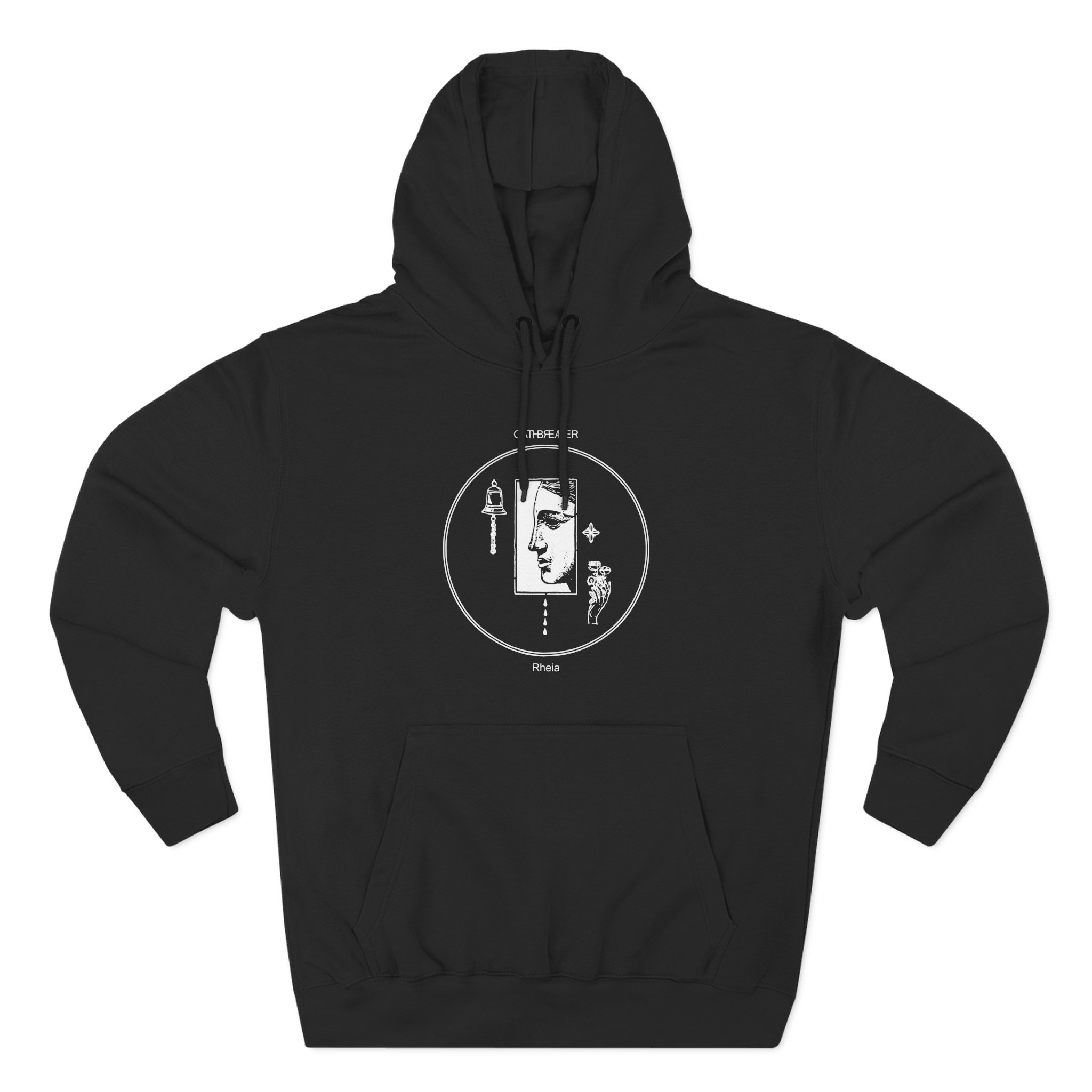Oathbreaker Face Three-Panel Fleece Hoodie