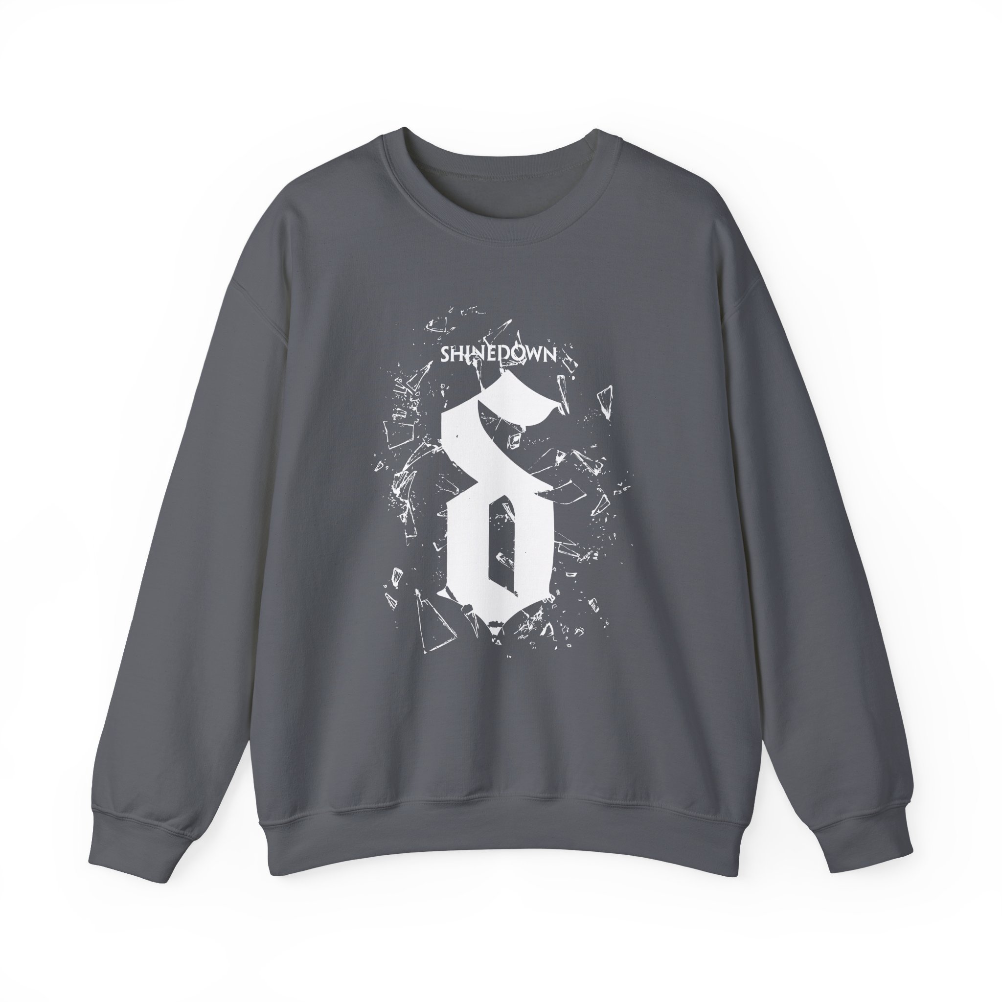 Shinedown Shattered Unisex Heavy Blendâ„¢ Crewneck Sweatshirt