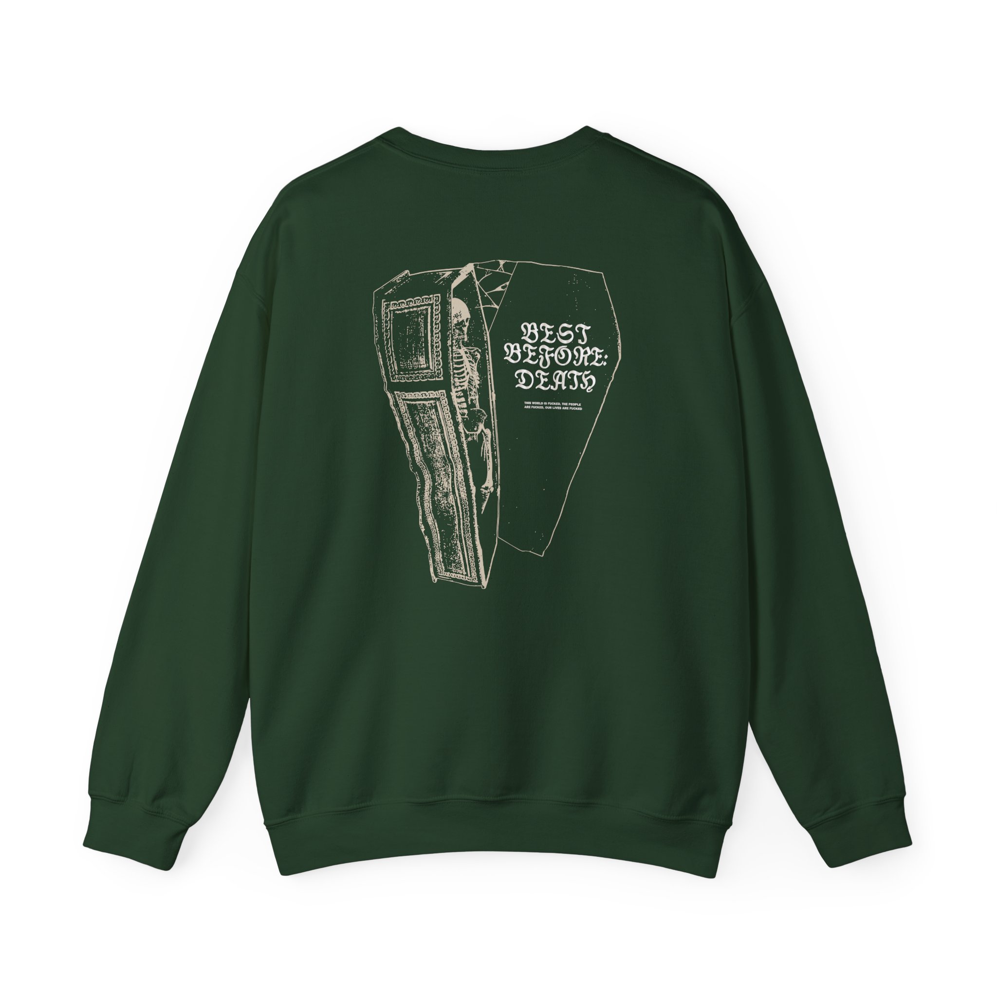 Paleface Best Before Death Unisex Heavy Blendâ„¢ Crewneck Sweatshirt