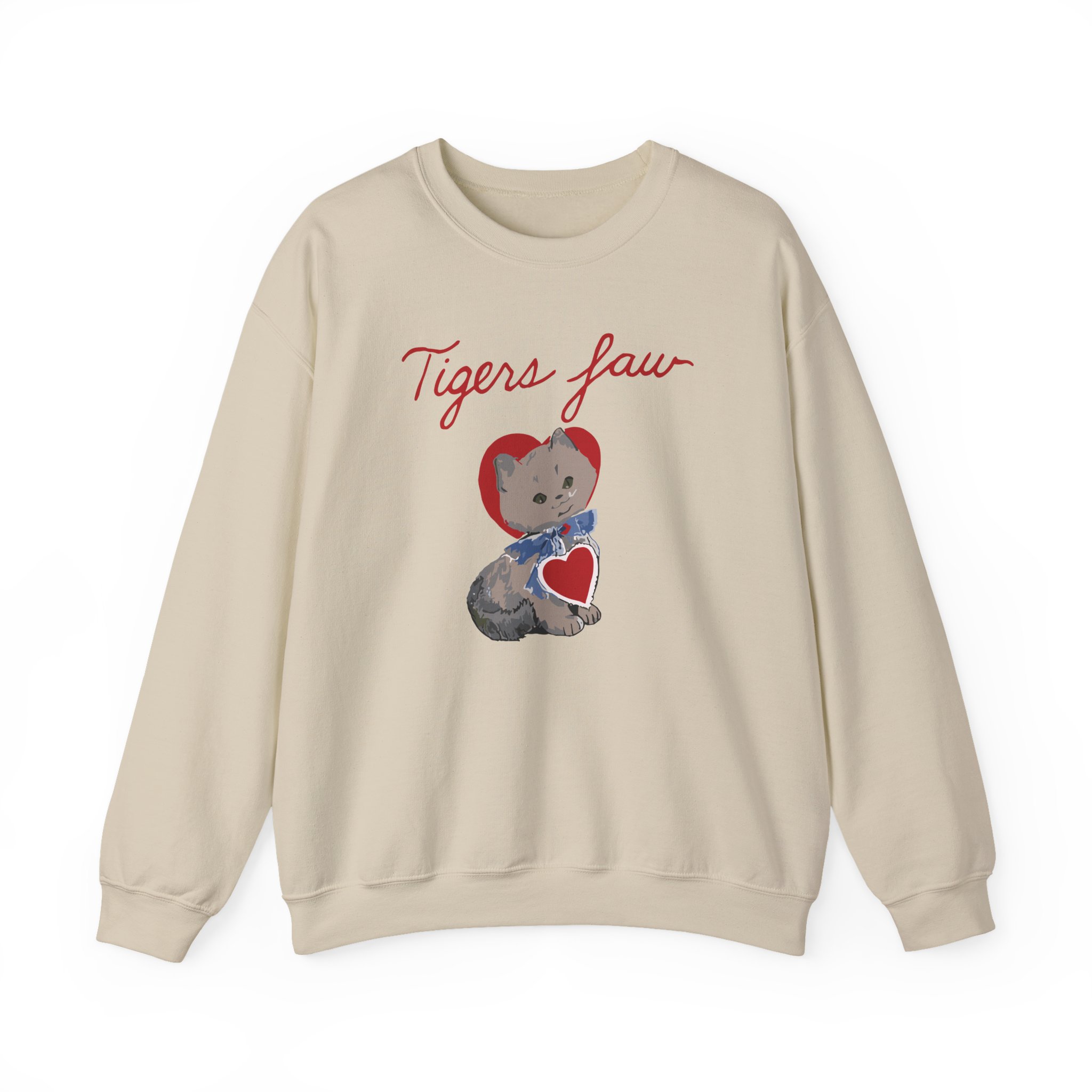 Tigers Jaw kitty baby Unisex Heavy Blendâ„¢ Crewneck Sweatshirt