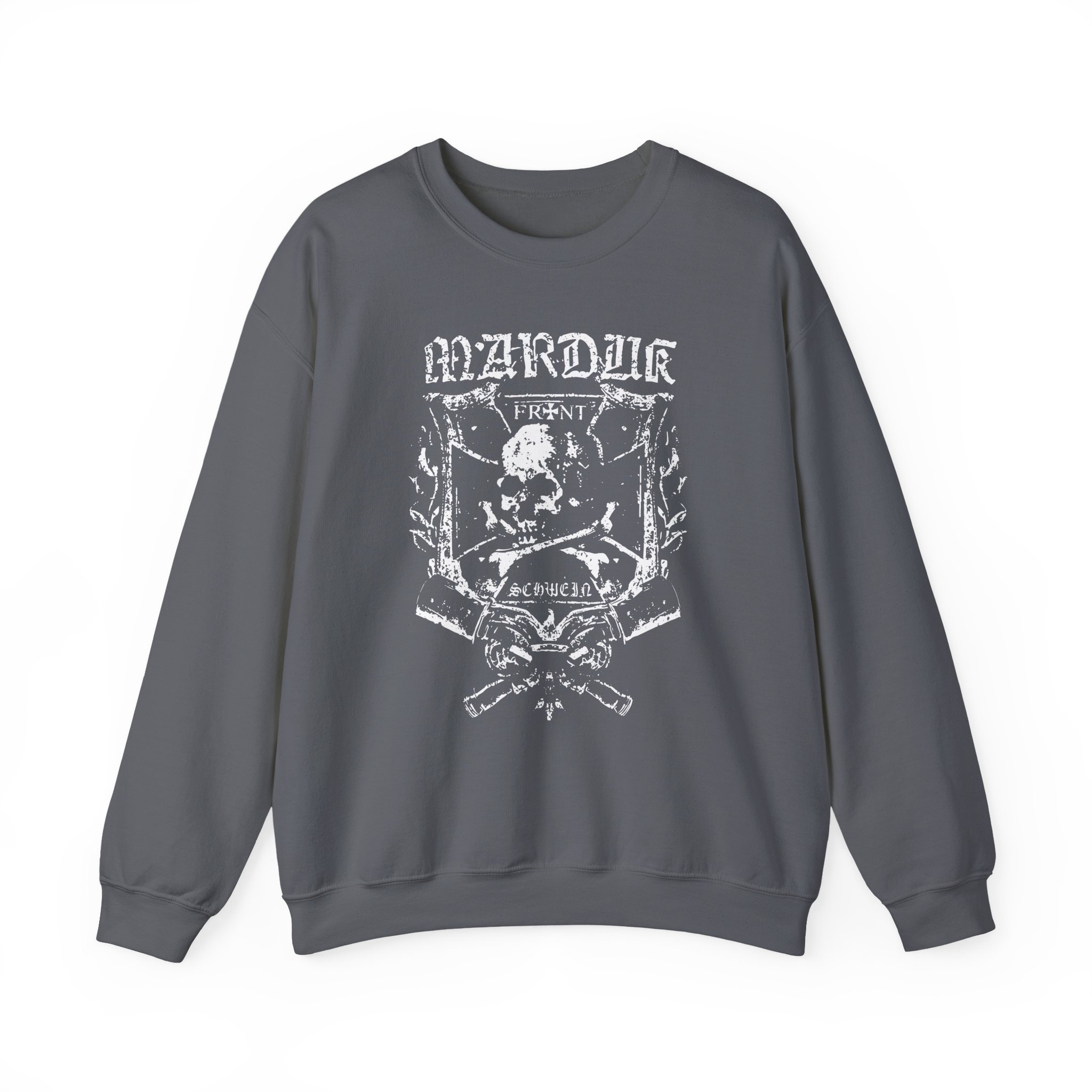 Marduk Frontschwein Shield Unisex Heavy Blendâ„¢ Crewneck Sweatshirt