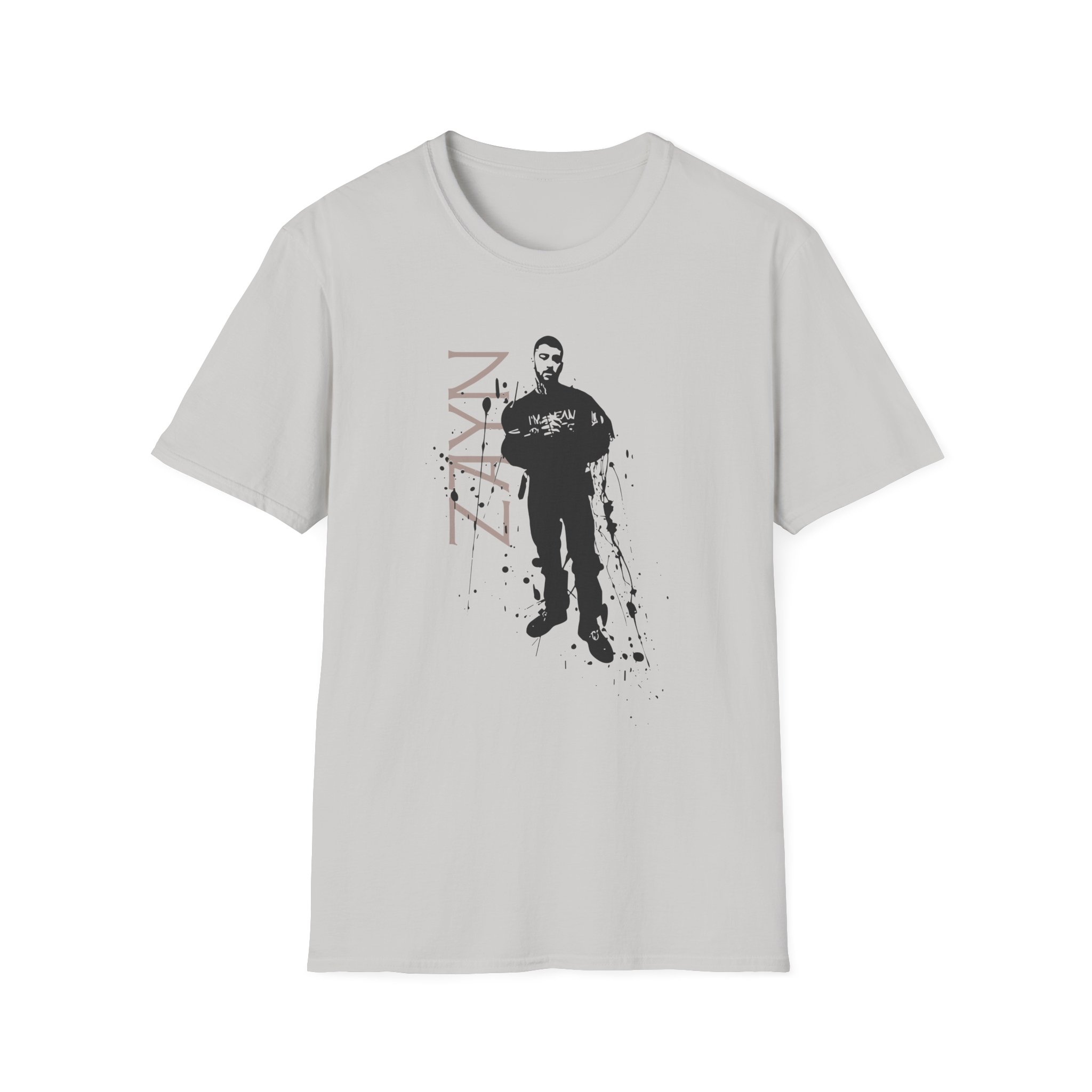 Zayn Malik Splatter Unisex Softstyle T-Shirt
