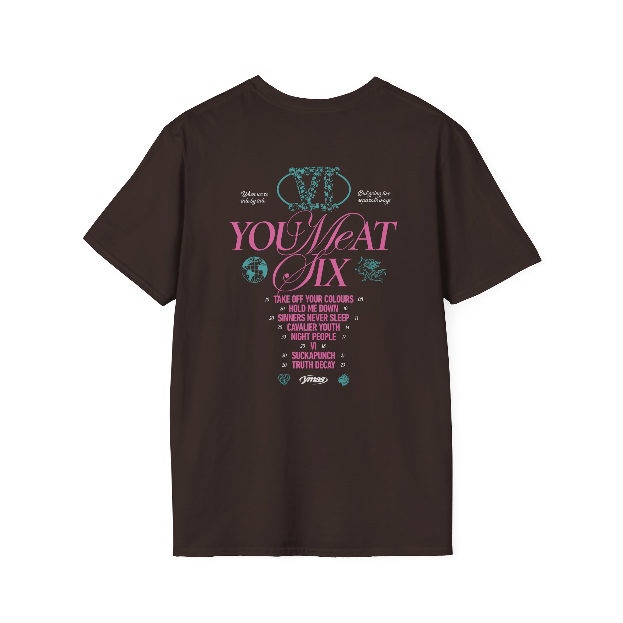 You Me at Six This is the End Albums Unisex Softstyle T-Shirt