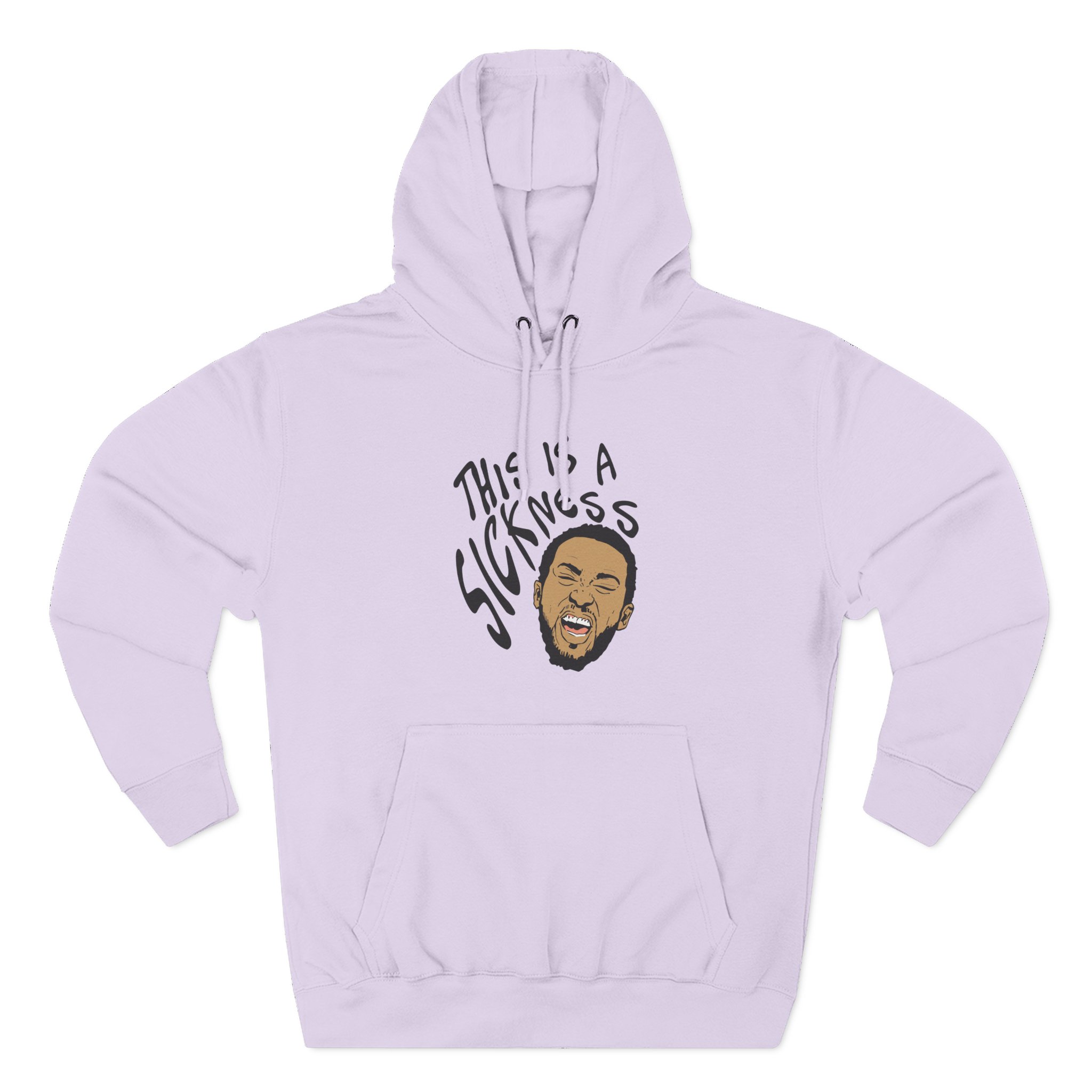 Aba and Preach This is a Sickness Three-Panel Fleece Hoodie