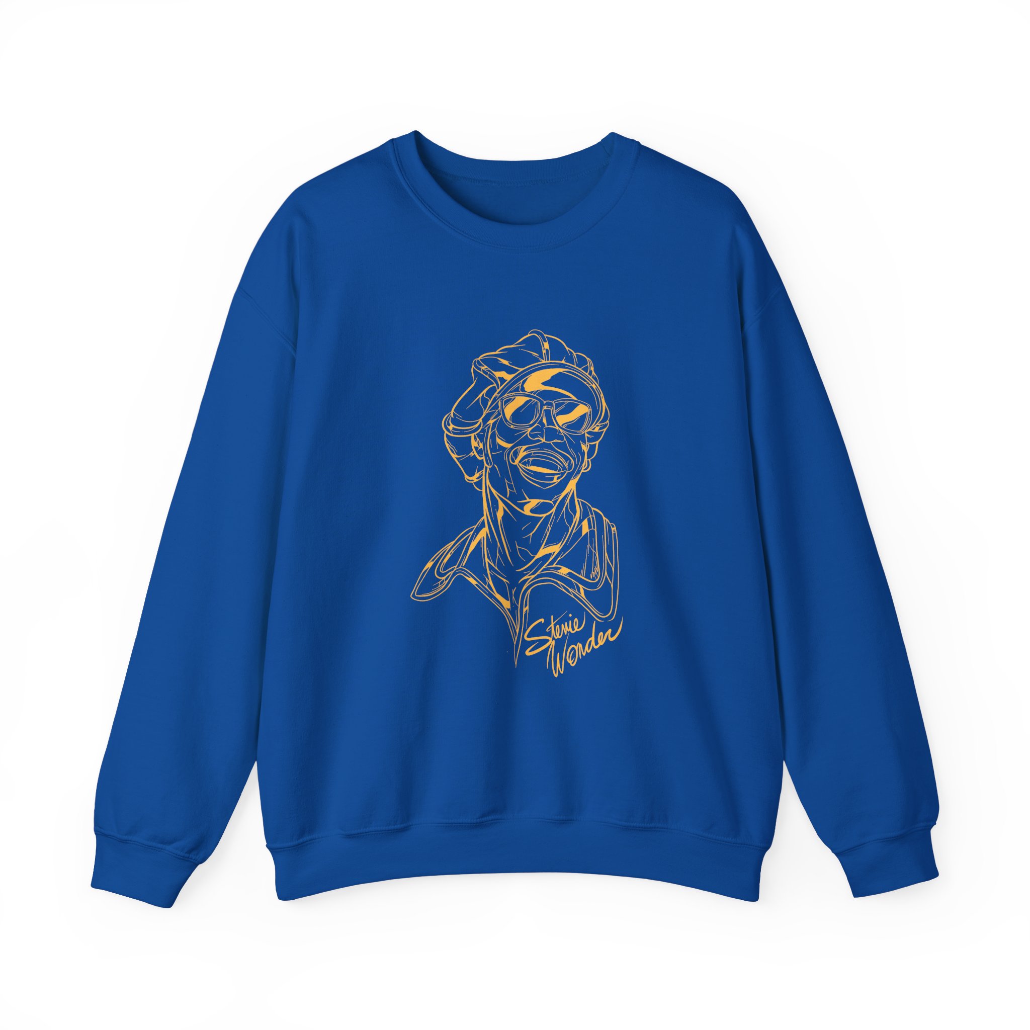 Stevie Wonder Unisex Heavy Blendâ„¢ Crewneck Sweatshirt