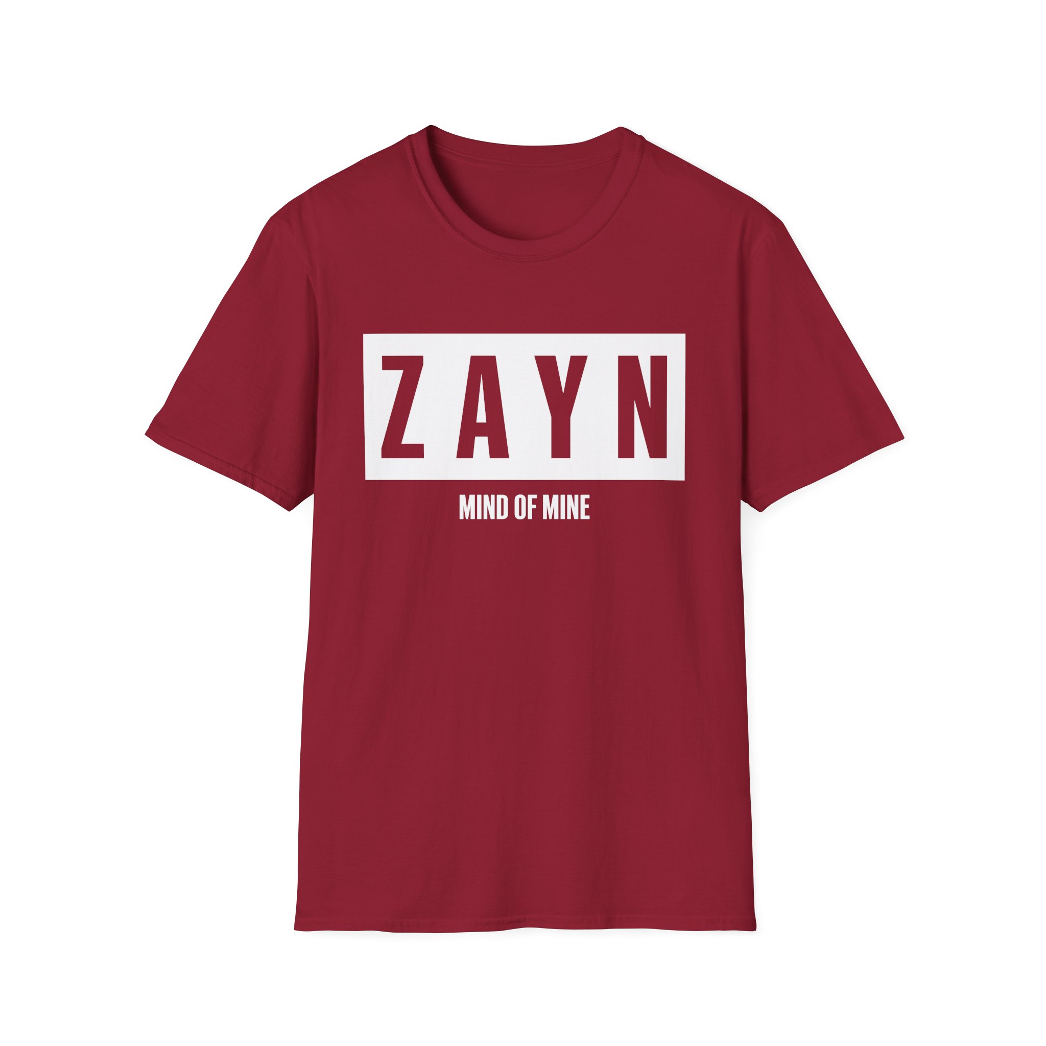 Zayn Malik Mind of Mine Unisex Softstyle T-Shirt