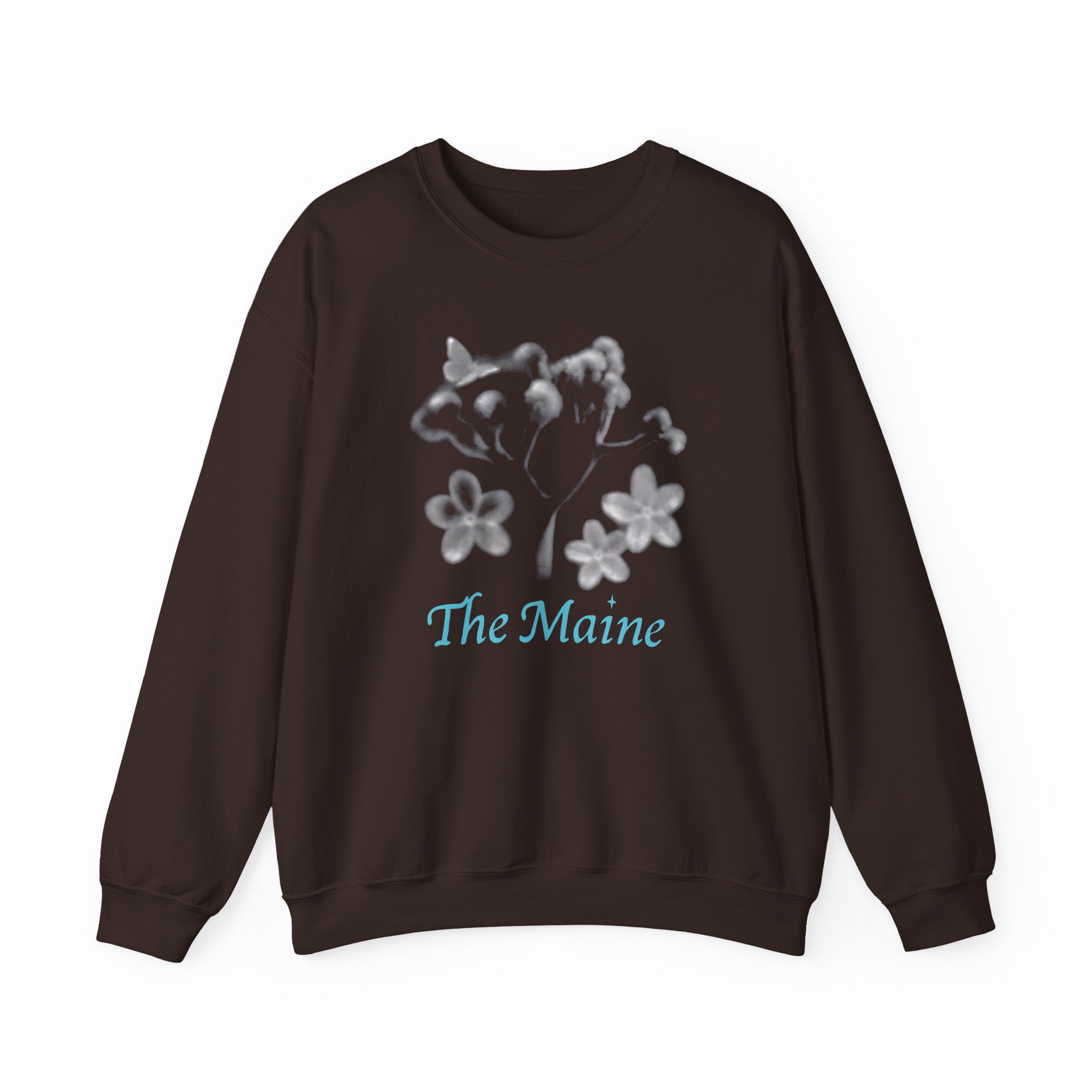 The Maine Blur Unisex Heavy Blend Crewneck Sweatshirt