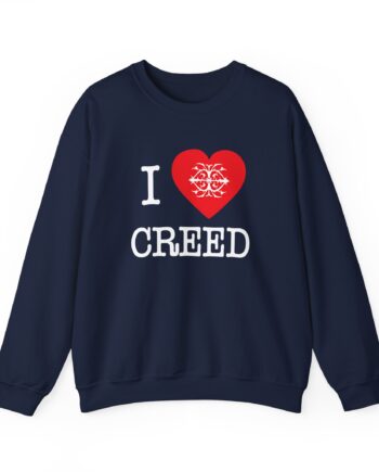 Creed, I Heart Creed Unisex Heavy Blend™ Crewneck Sweatshirt