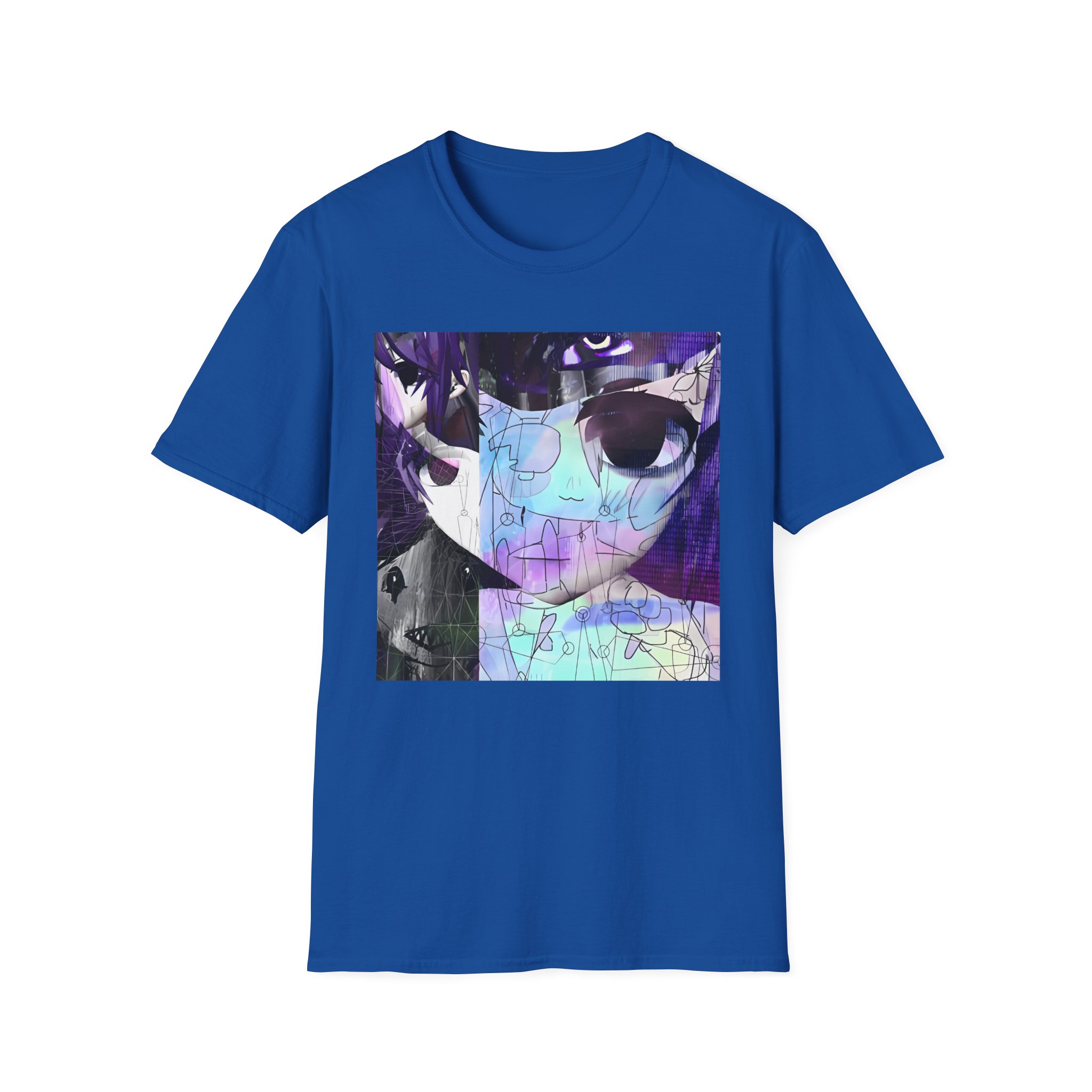Sewerslvt Skitzofrenia Simulation Album Cover Unisex Softstyle T-Shirt