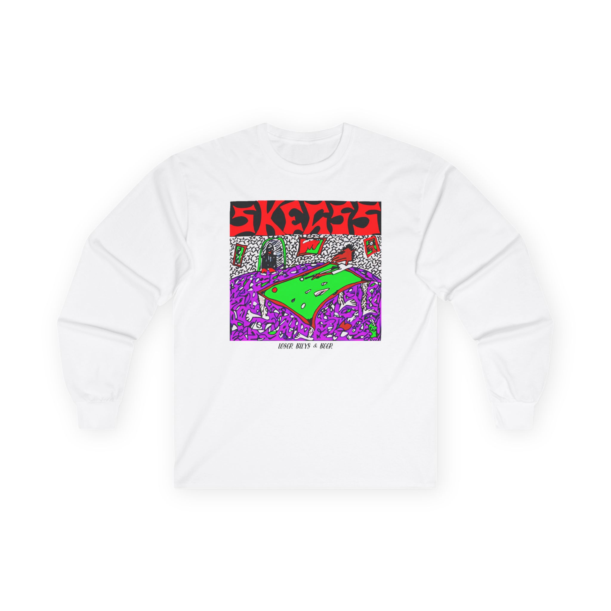 Skegss Pool Unisex Ultra Cotton Long Sleeve Tee