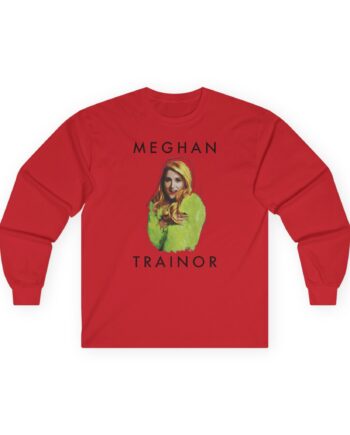 Meghan Trainor Title Pose Turquoise Unisex Ultra Cotton Long Sleeve Tee