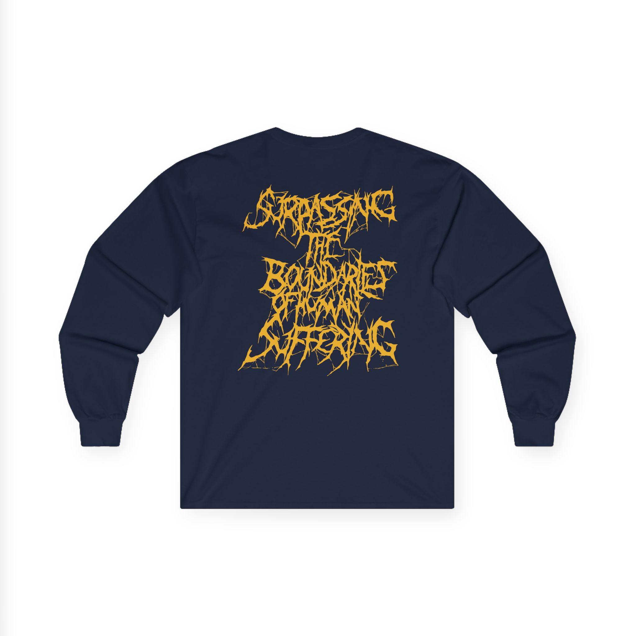 Boundaries Human Suffering Unisex Ultra Cotton Long Sleeve Tee