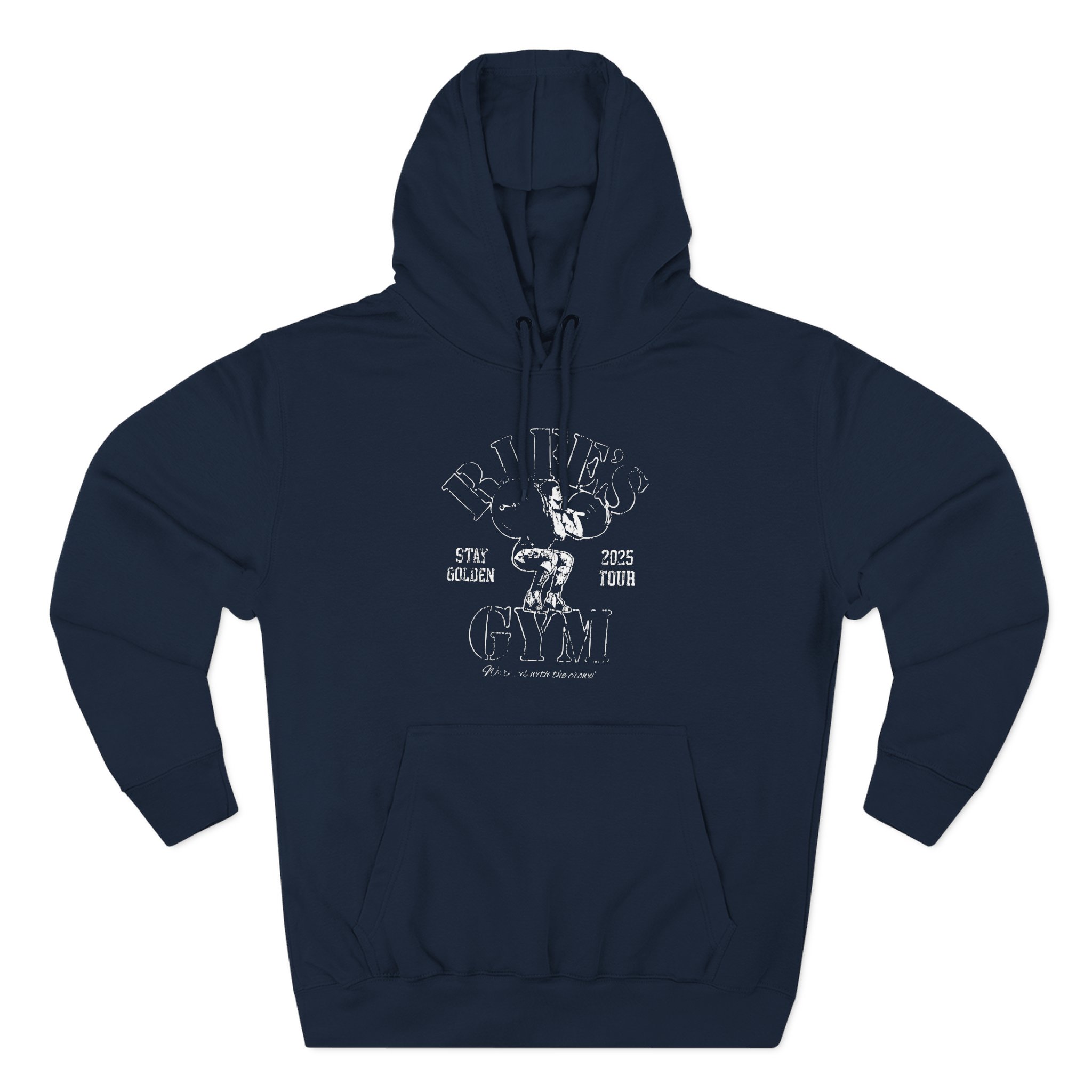 Matt Rife Gym Faded Three-Panel Fleece Hoodie