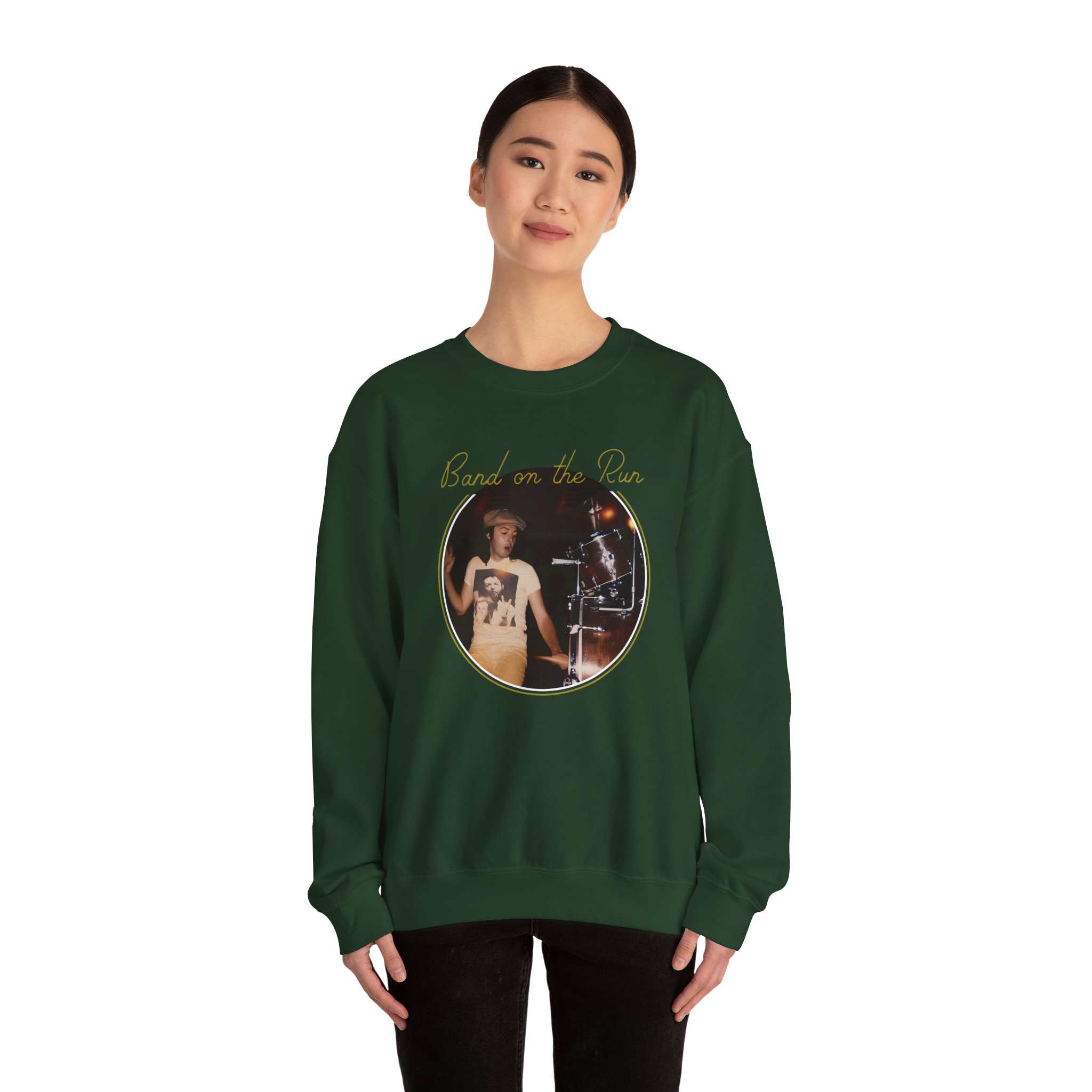 Wings Band On The Run Unisex Heavy Blendâ„¢ Crewneck Sweatshirt