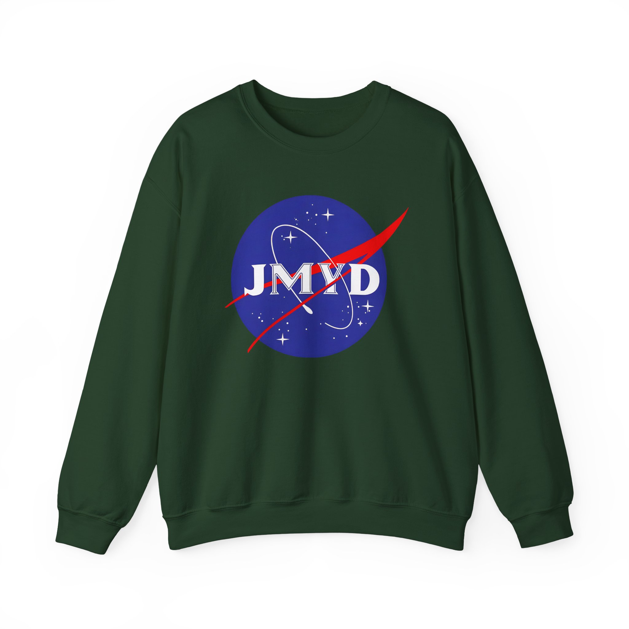 Ymh JMYD: Space Explorers Unisex Heavy Blendâ„¢ Crewneck Sweatshirt