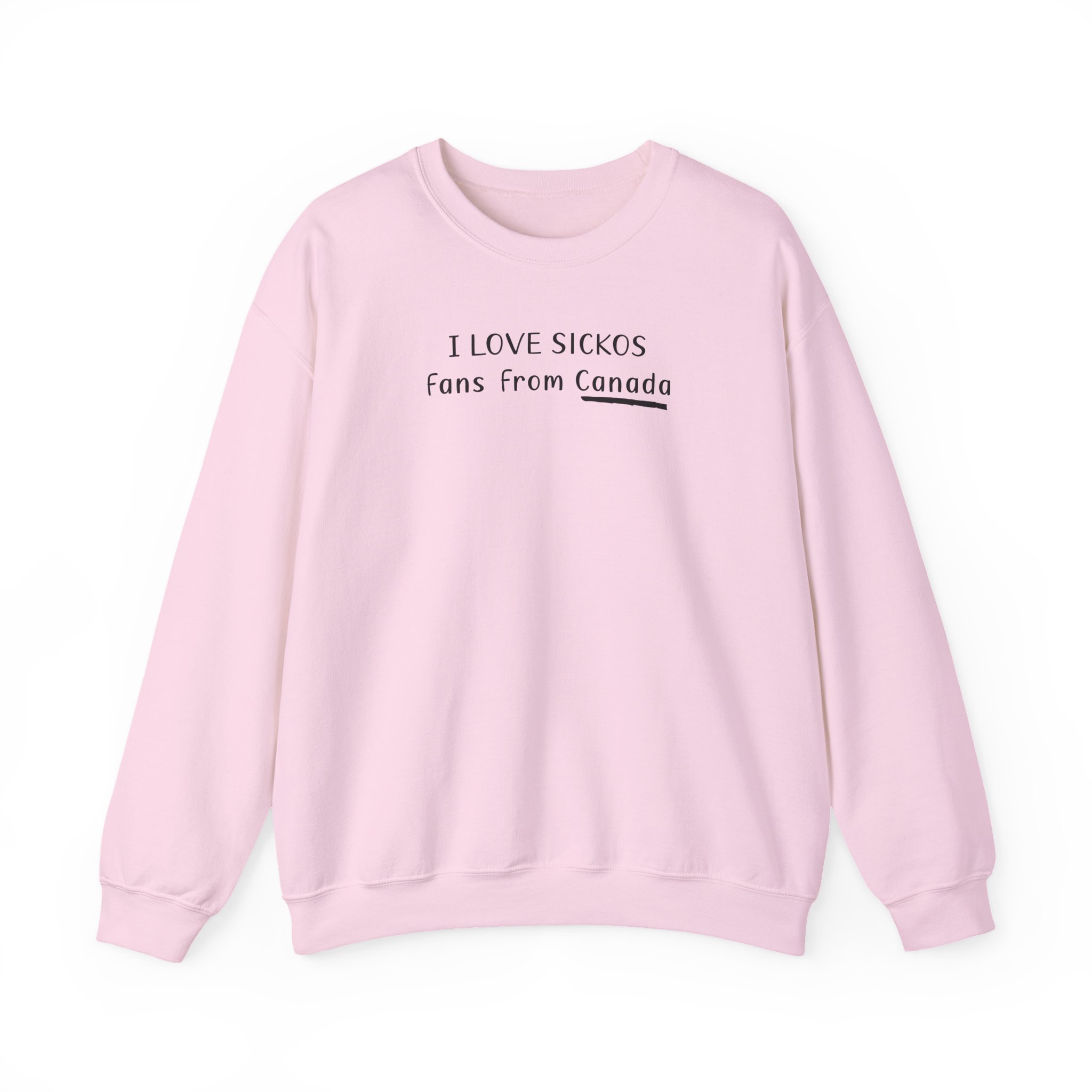 I Love Sickos Fans From Canada Unisex Heavy Blendâ„¢ Crewneck Sweatshirt