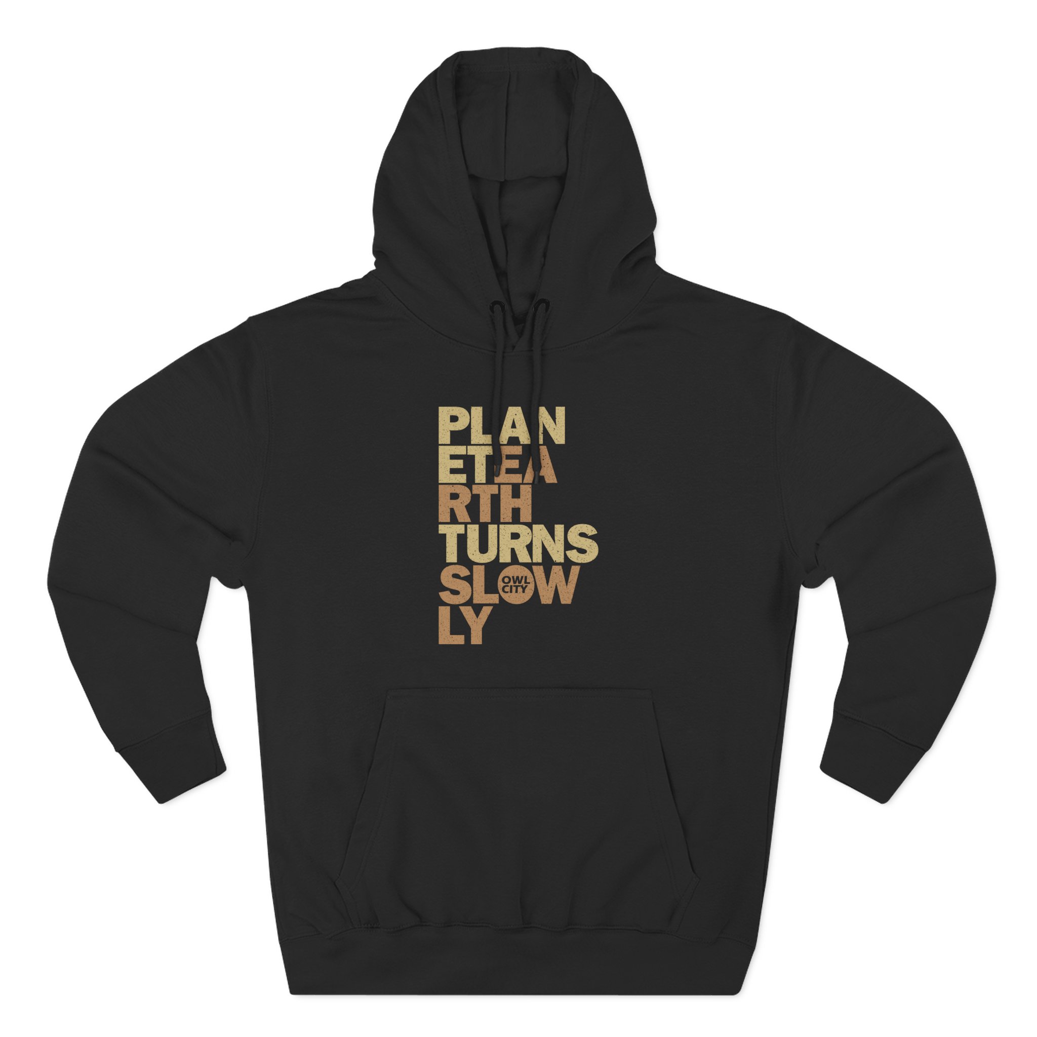 Owl City Planet Earth Turns Slowly Three-Panel Fleece Hoodie