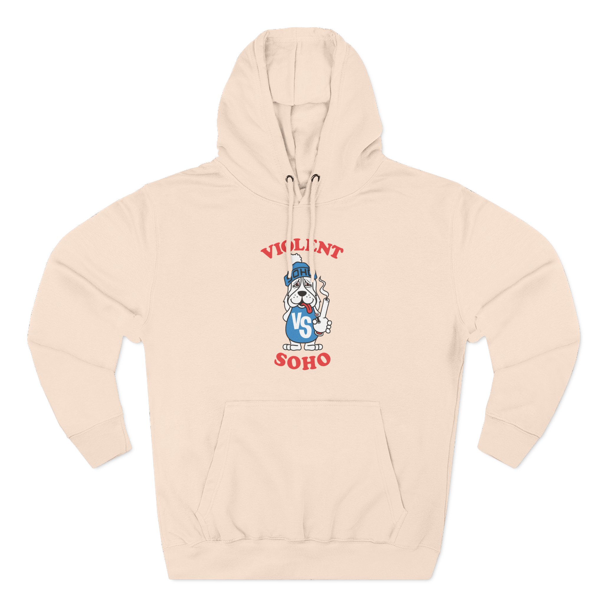 Violent Soho Slushed Puppy Three-Panel Fleece Hoodie