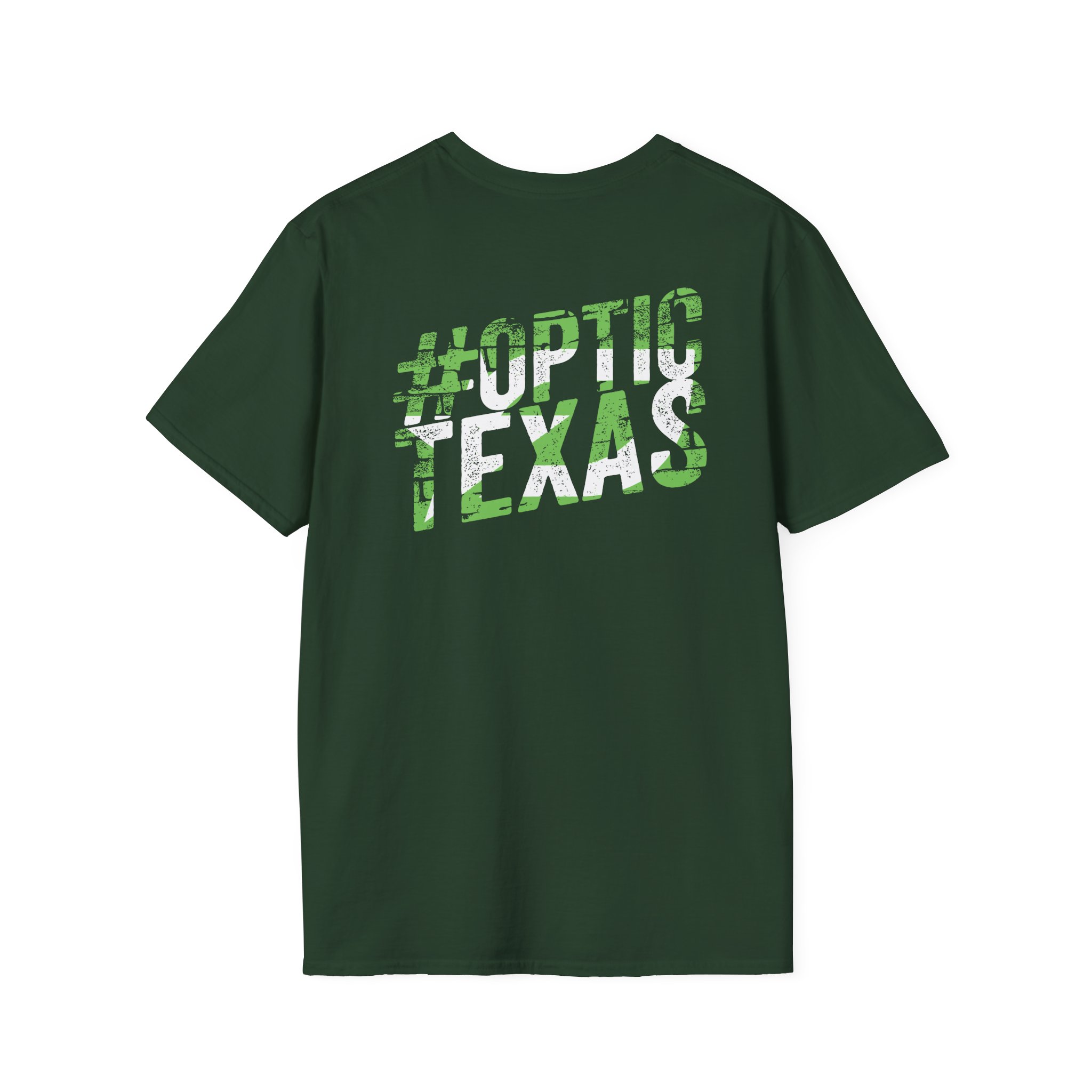 Optic Texas Slogan Unisex Softstyle T-Shirt
