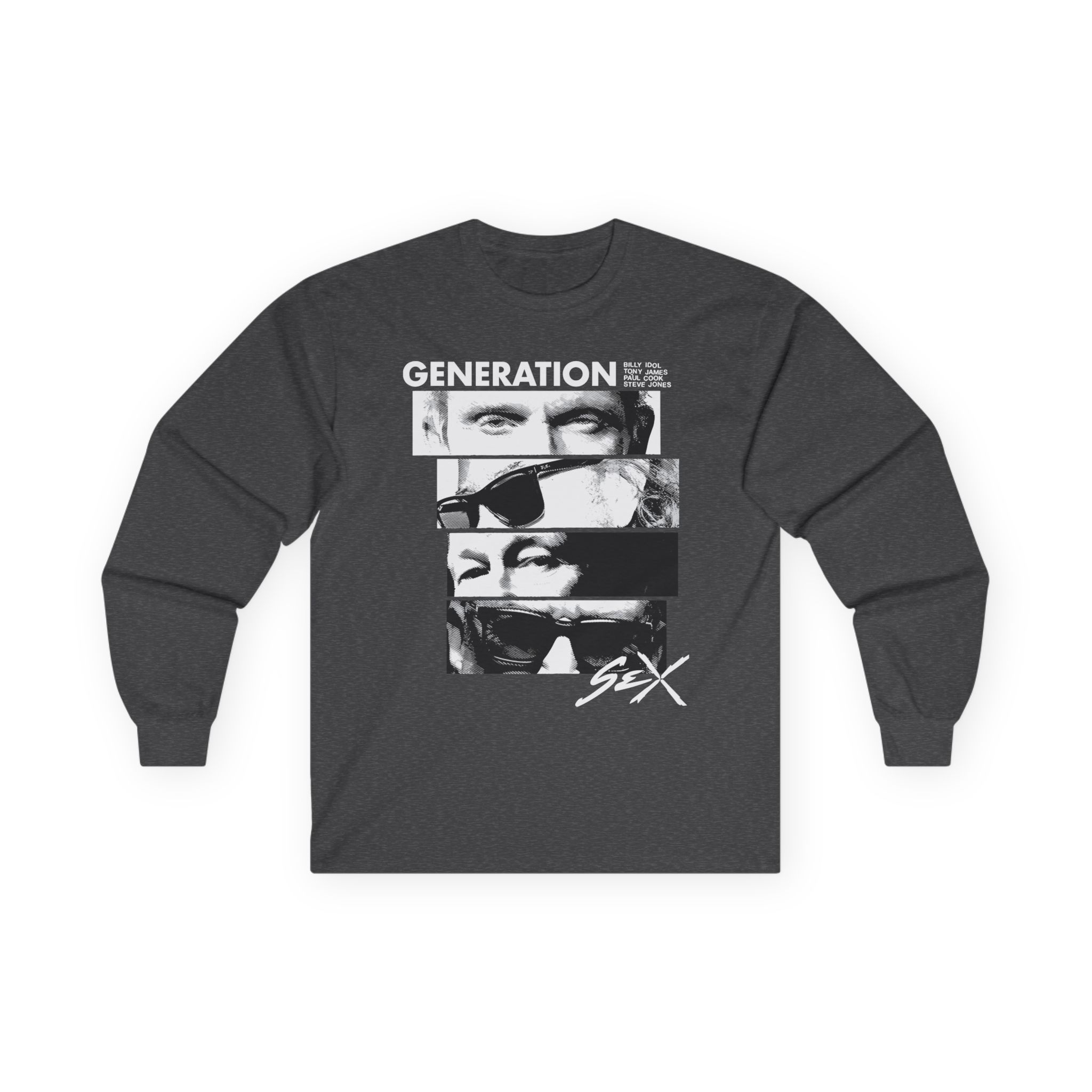 Billy Idol Eye Stack Unisex Ultra Cotton Long Sleeve Tee