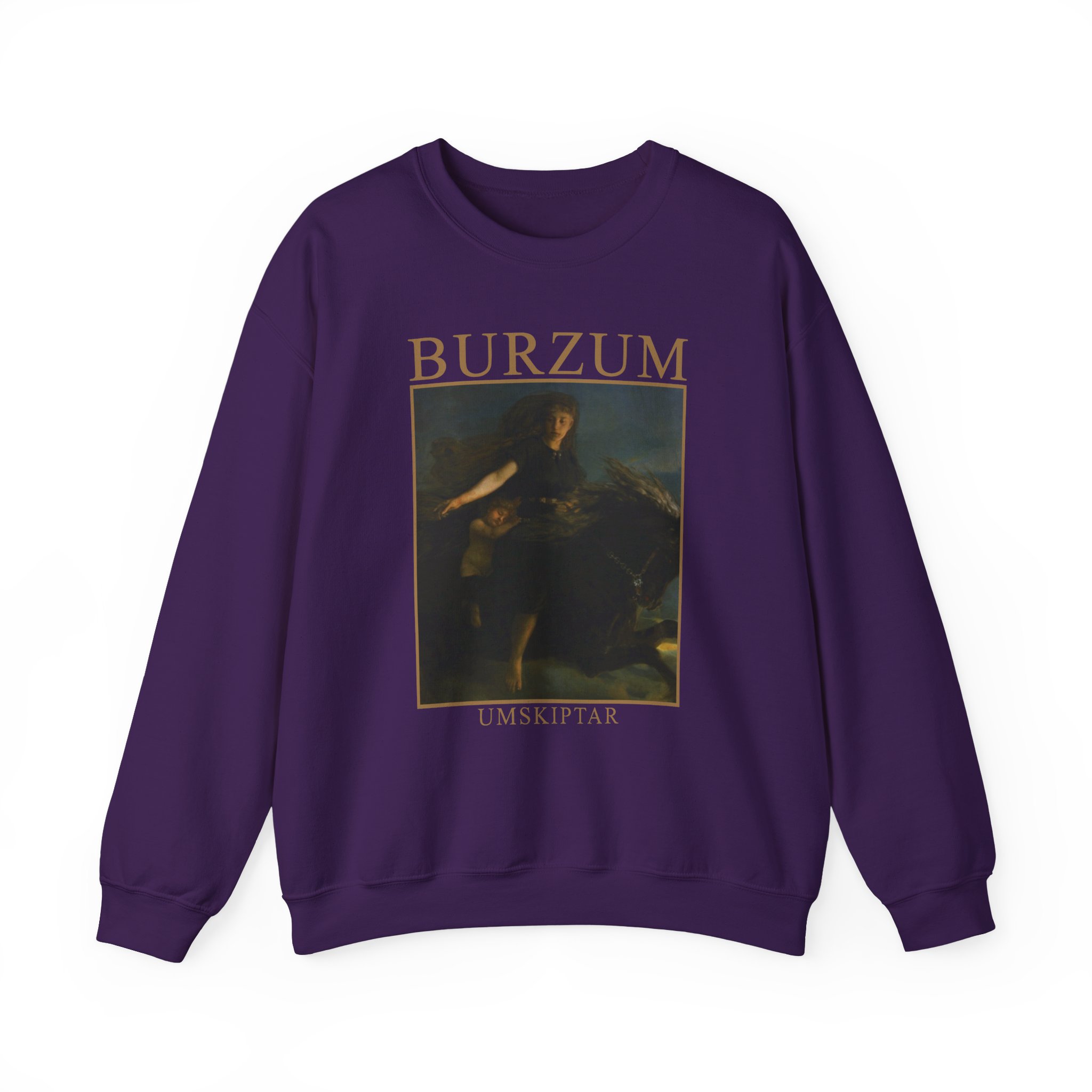 Burzum Umskiptar Unisex Heavy Blendâ„¢ Crewneck Sweatshirt