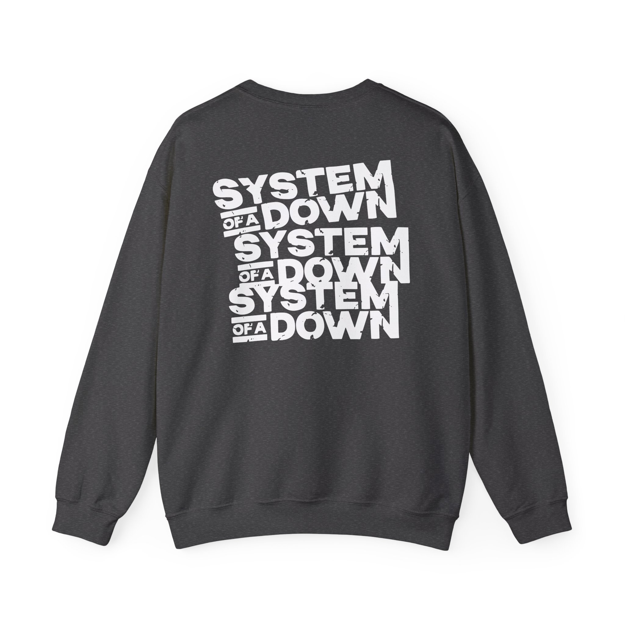 System of a Down Awake Distressed Unisex Heavy Blendâ„¢ Crewneck Sweatshirt