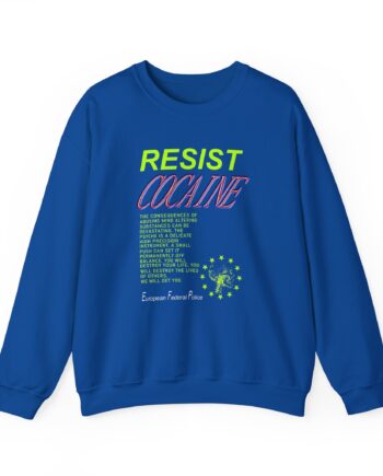 Cruelty Squad Resist Cocaine Unisex Heavy Blend™ Crewneck Sweatshirt
