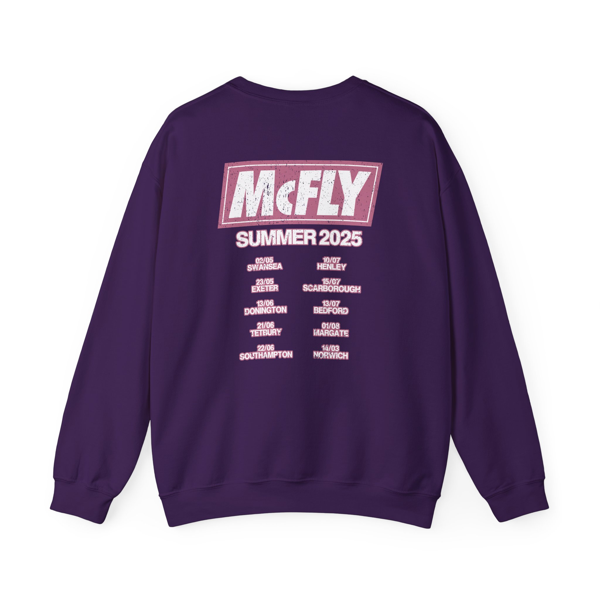 Mcfly Summer 2025 Tour Unisex Heavy Blend Crewneck Sweatshirt